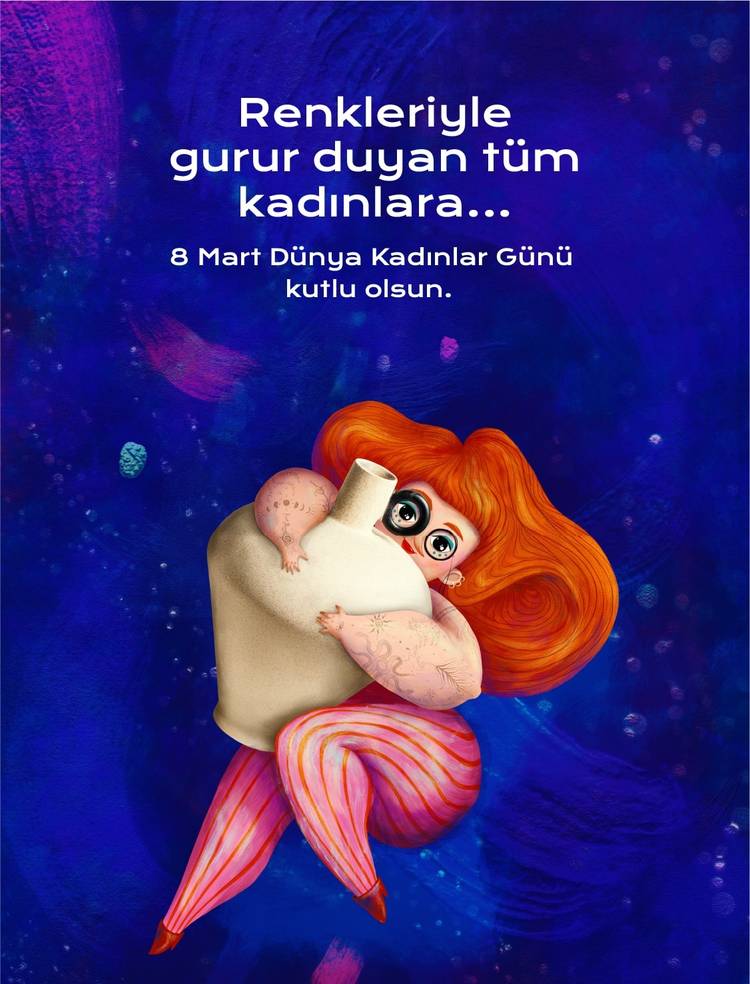 Renkleriyle Gurur Duyan Kadınlar