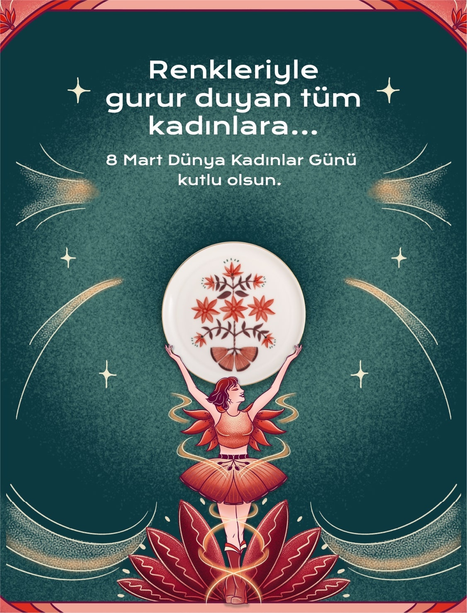 Renkleriyle Gurur Duyan Kadınlar