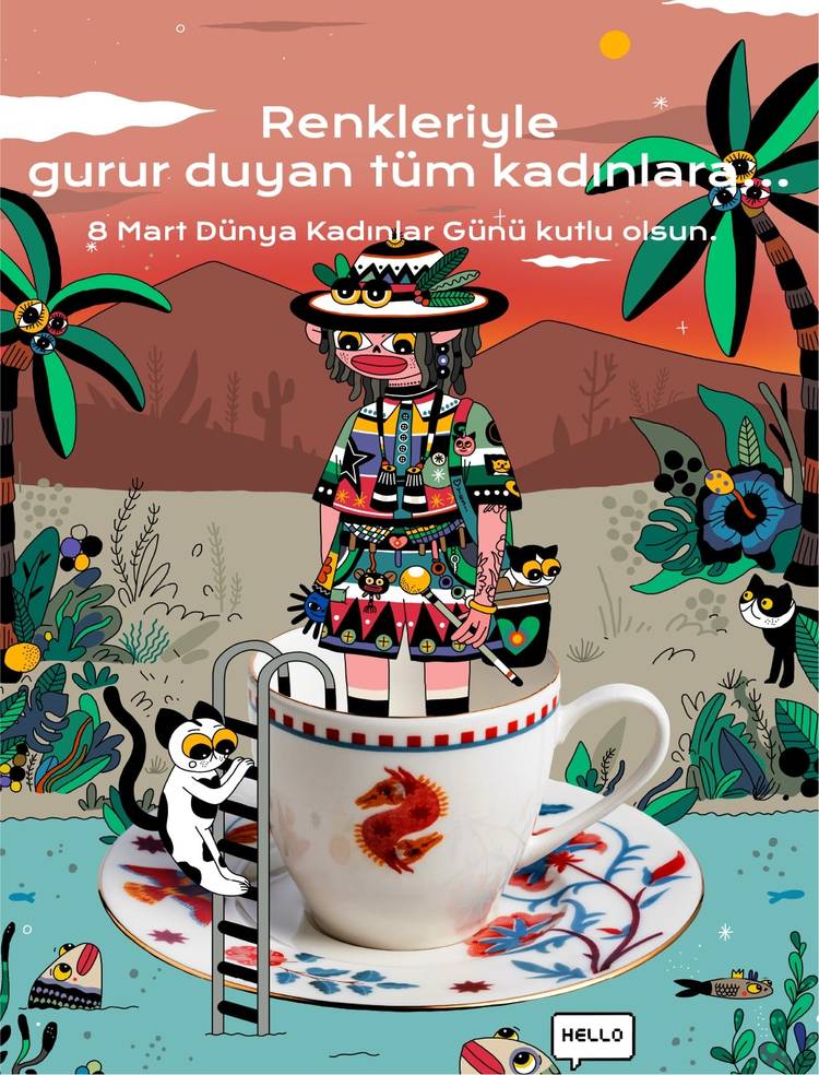 Renkleriyle Gurur Duyan Kadınlar