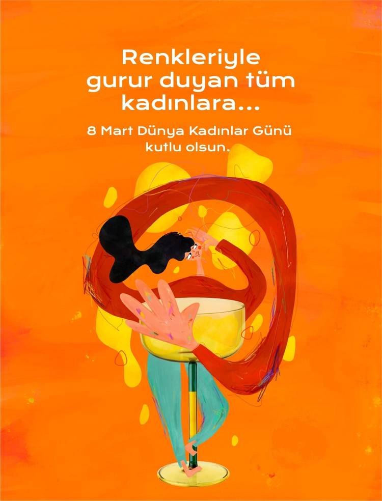 Renkleriyle Gurur Duyan Kadınlar