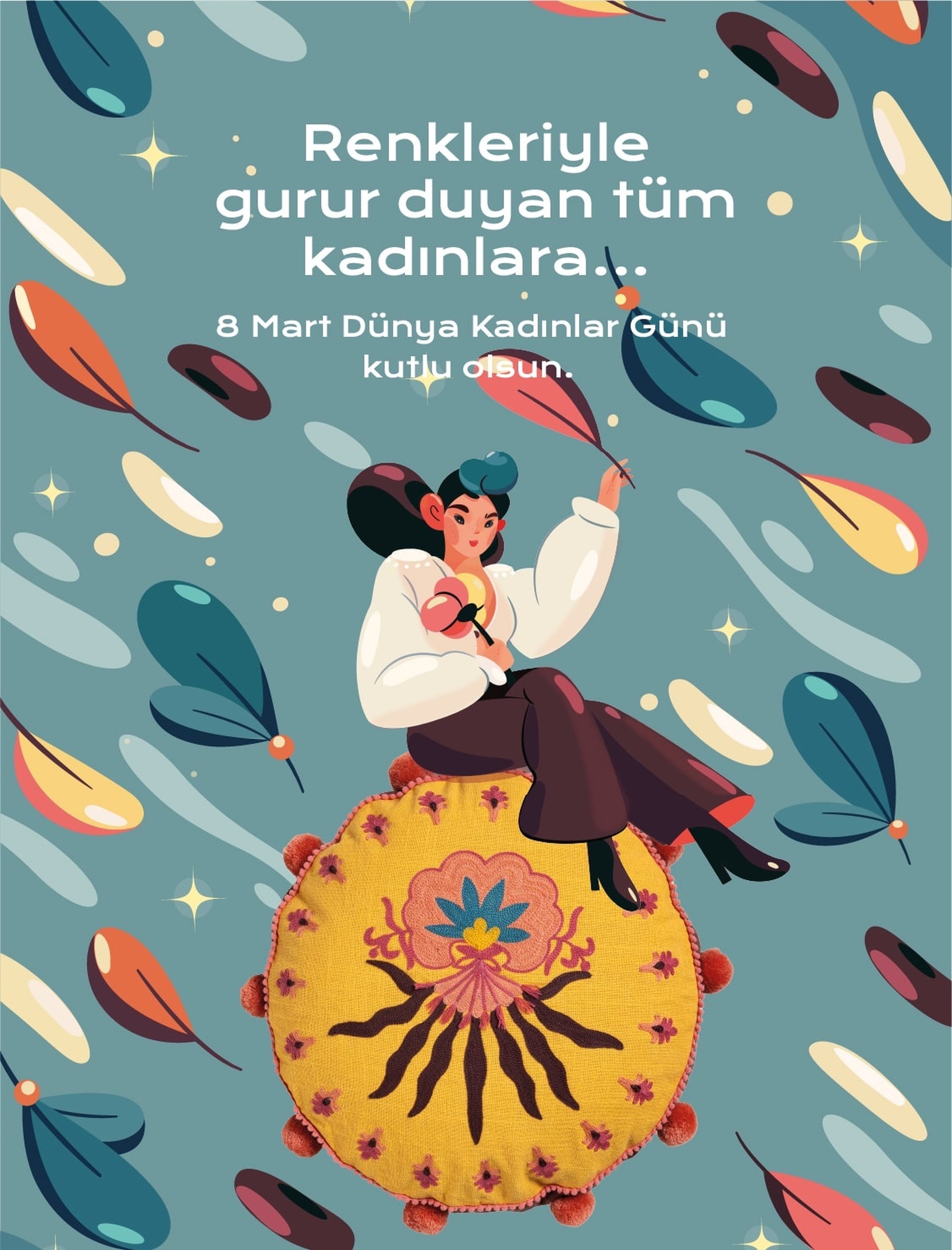 Renkleriyle Gurur Duyan Kadınlar