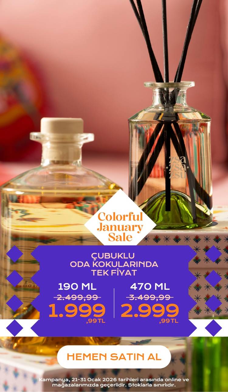 Çubuklu Oda Kokularında Tek Fiyat!