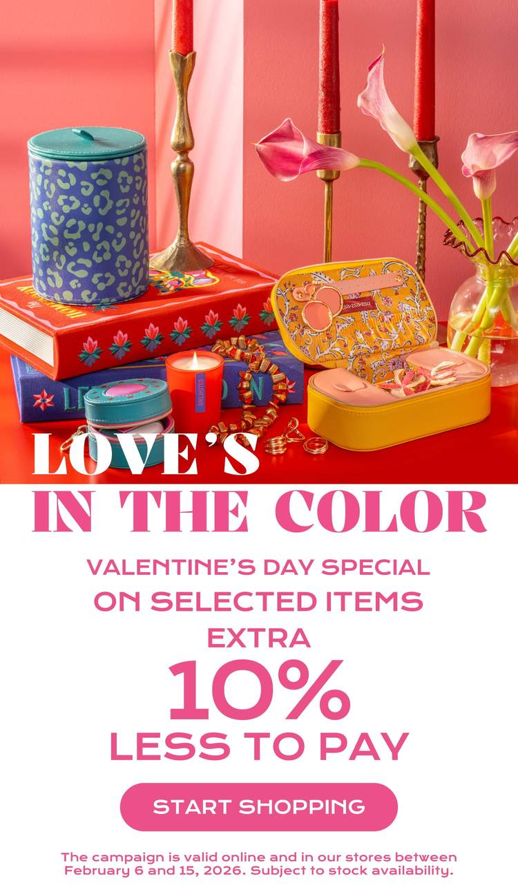 Valentine’s Day Special On Selected Items Extra %10 Less To Pay!