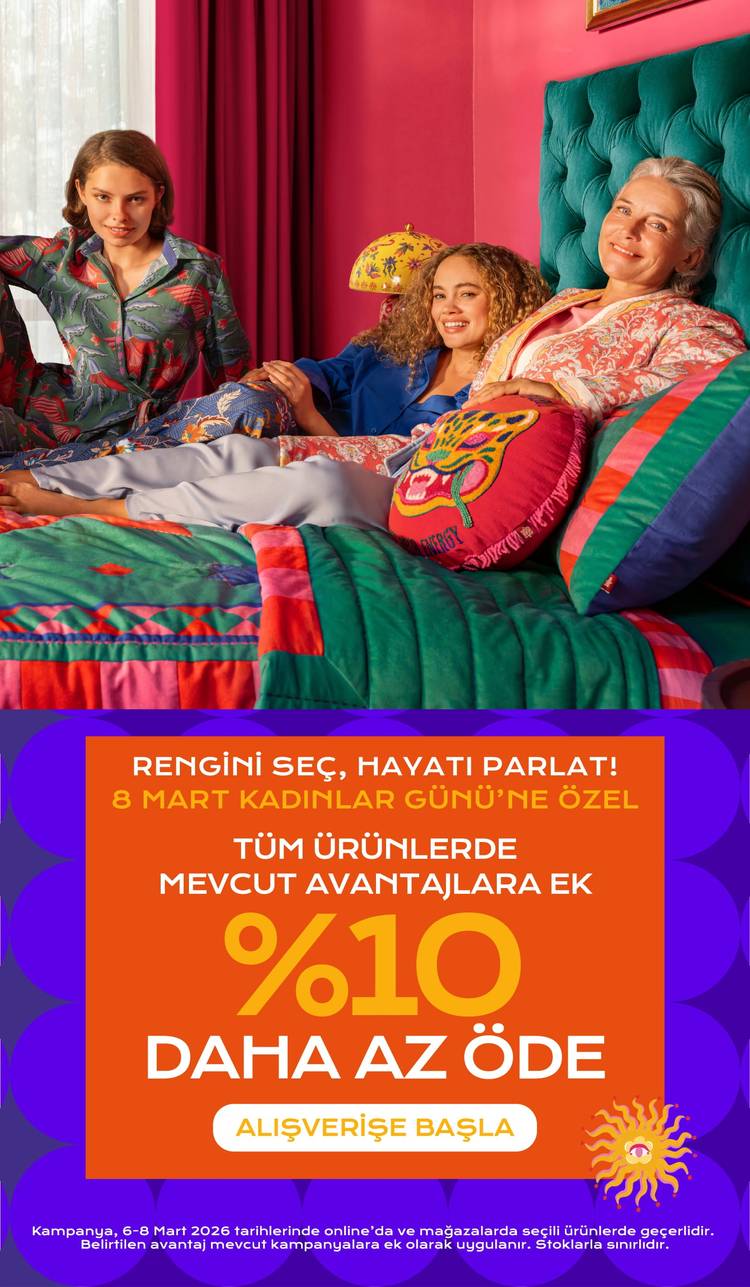 Tüm Ürünlerde Mevcut Avantajlara Ek %10 Daha Az Öde!