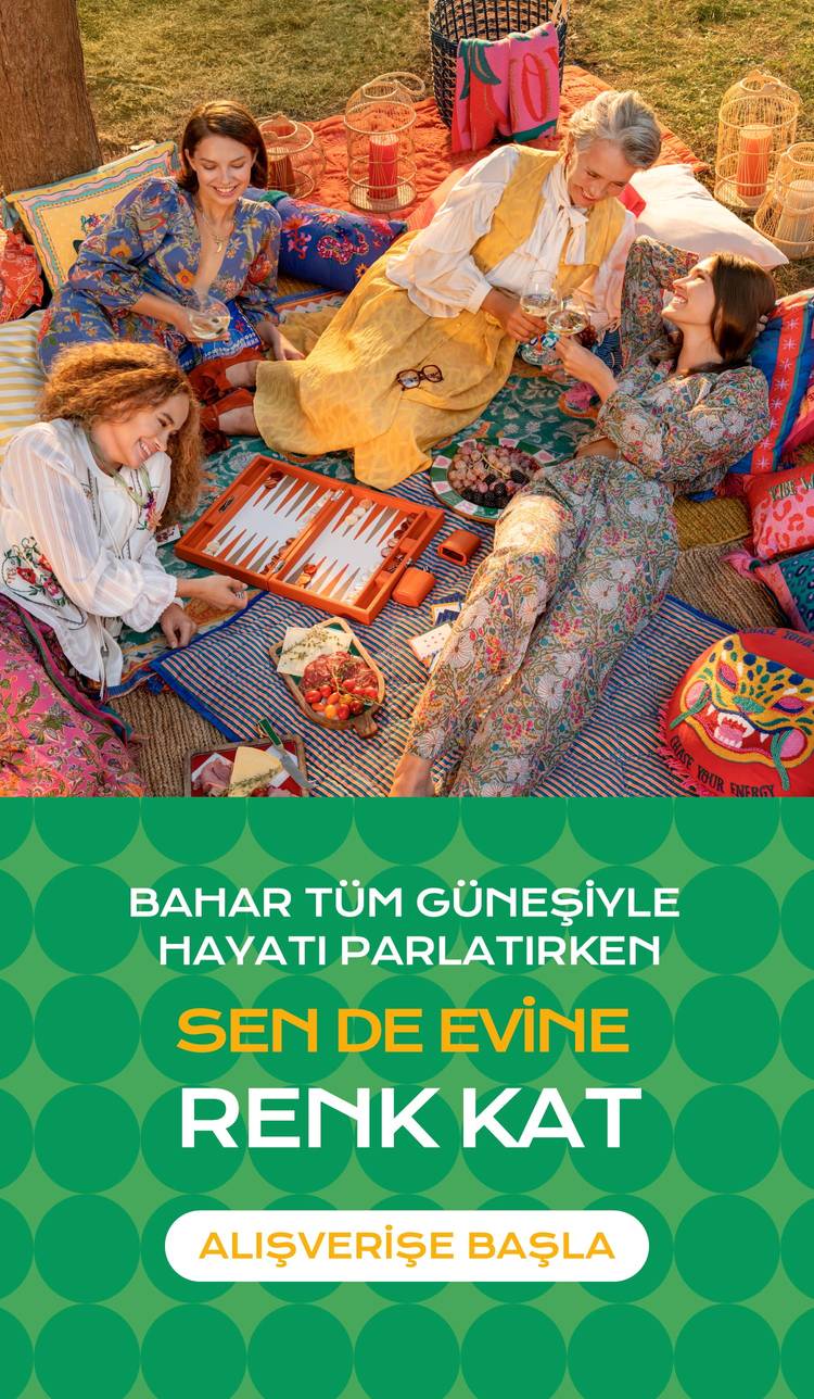 Bahar Tüm Güneşiyle Hayatı Parlatırken Sen de Evine Renk Kat!
