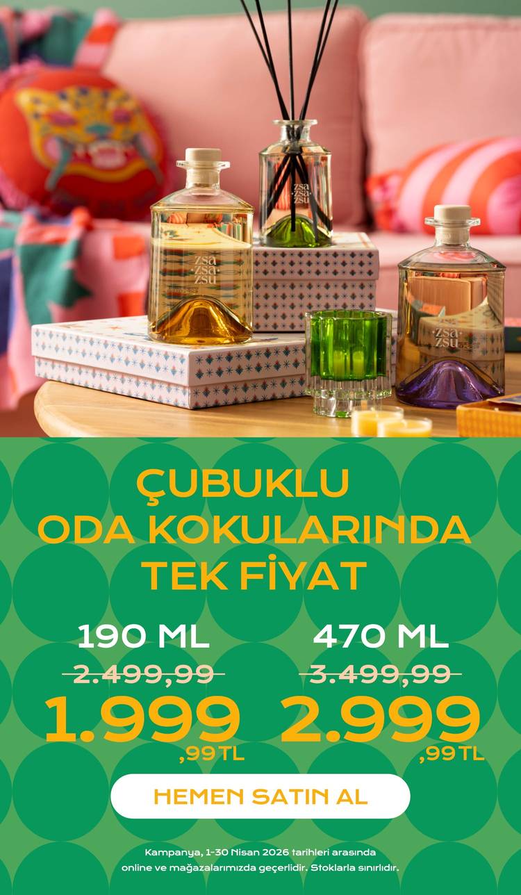 Çubuklu Oda Kokularında Tek Fiyat!