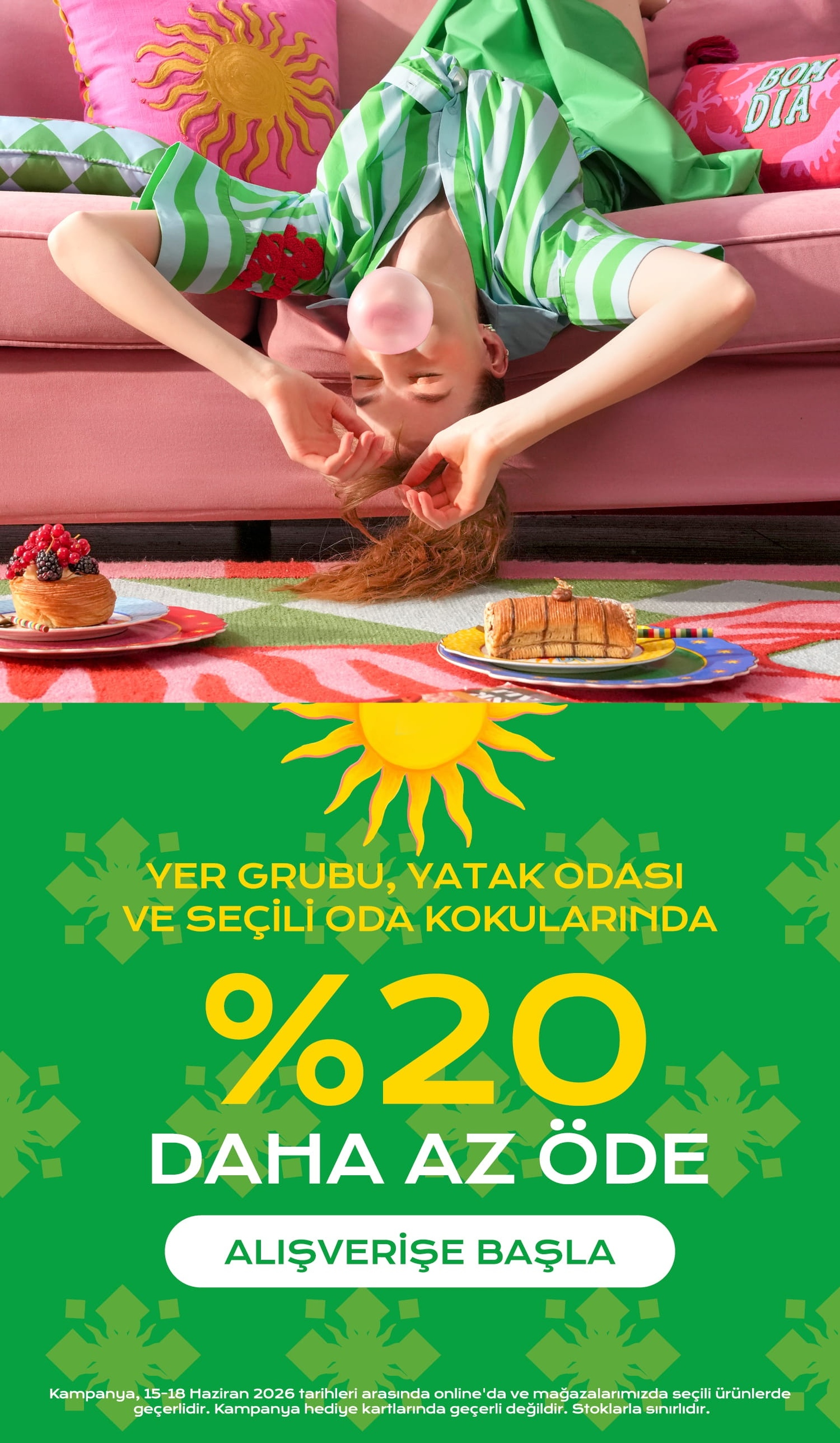Seçili Ürünlerde %20 Az Öde!