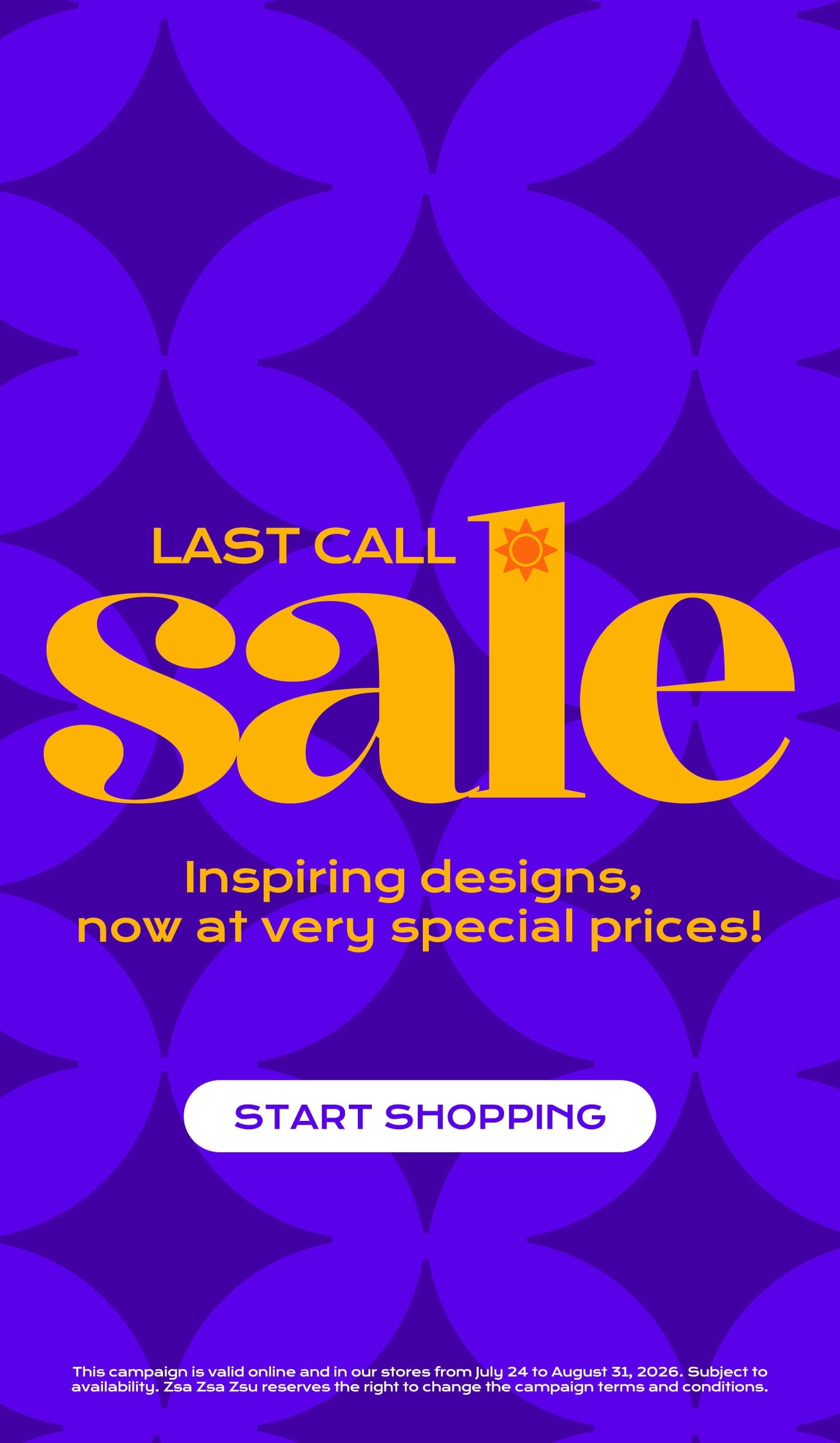 Inspiring designs, now at very special prices!
