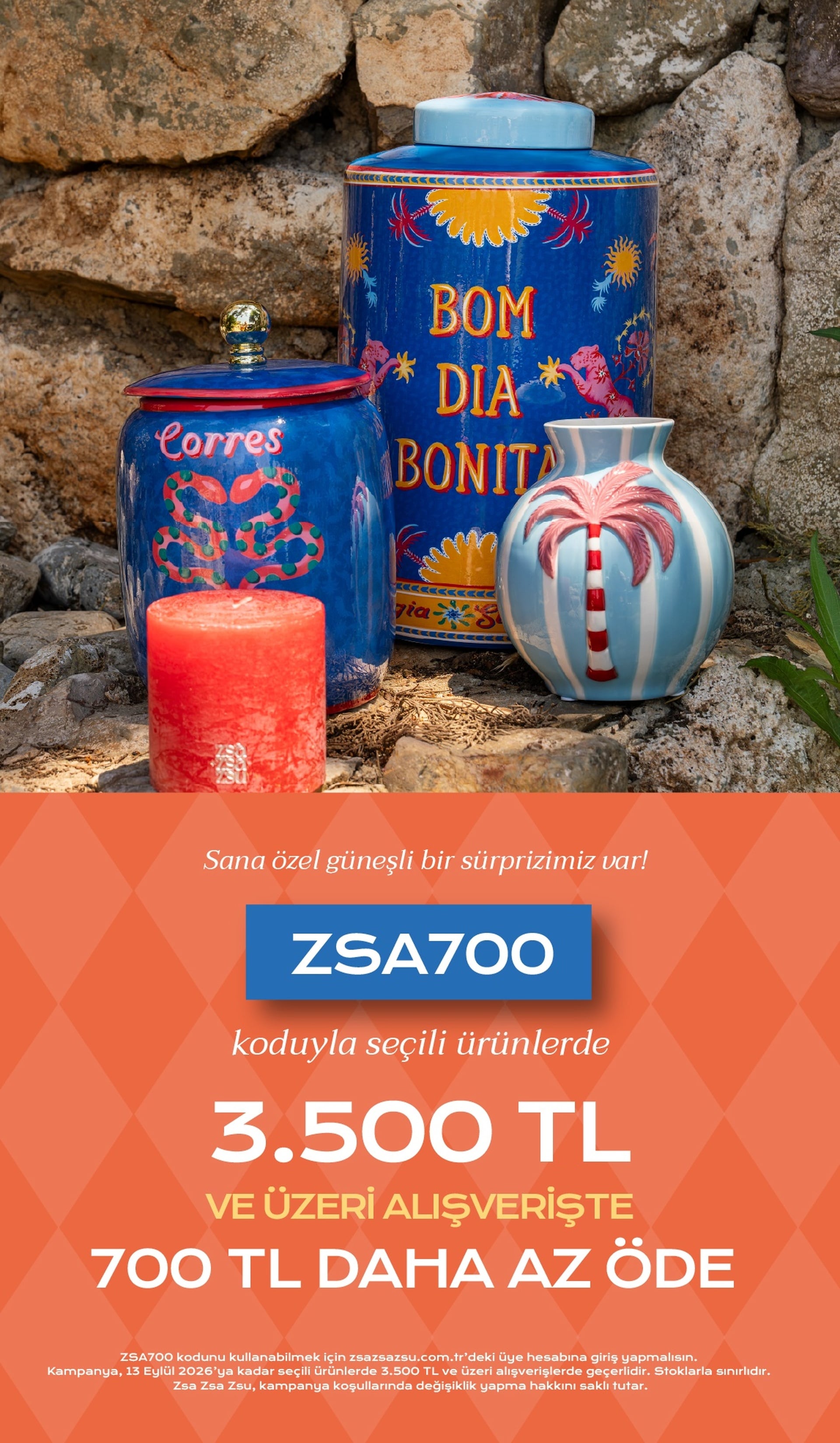 Seçili Ürünlerde ZSA700 koduyla 700 TL Daha Az Öde!