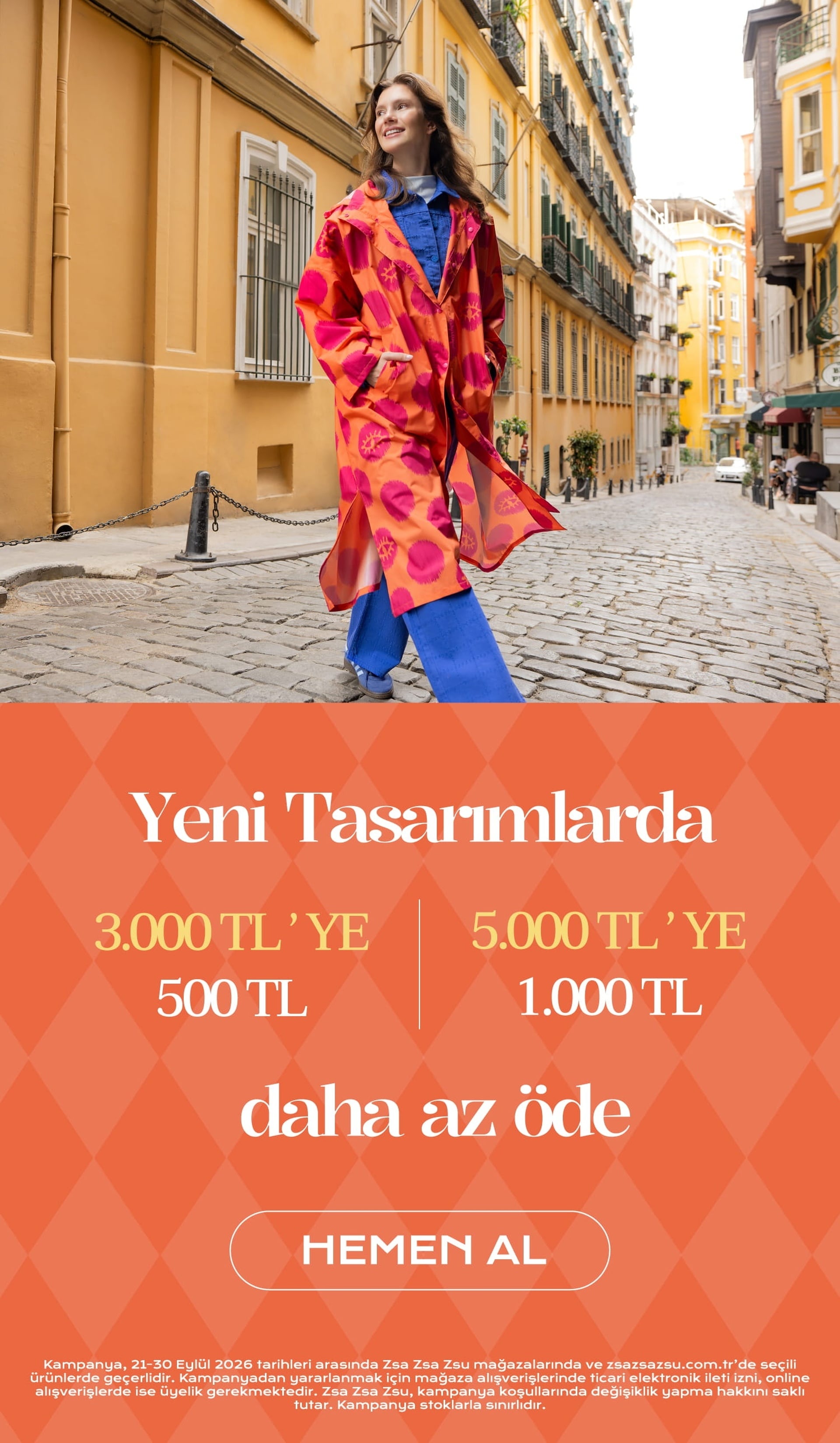 Seçili Ürünlerde 3000 TL'ye 500 TL, 5000 TL'ye 1000 TL Daha Az Öde!