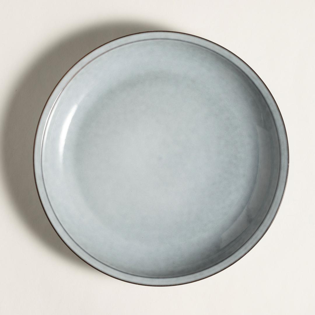 Lılıng Stoneware Yemek Tabağı 24 Cm Mavi