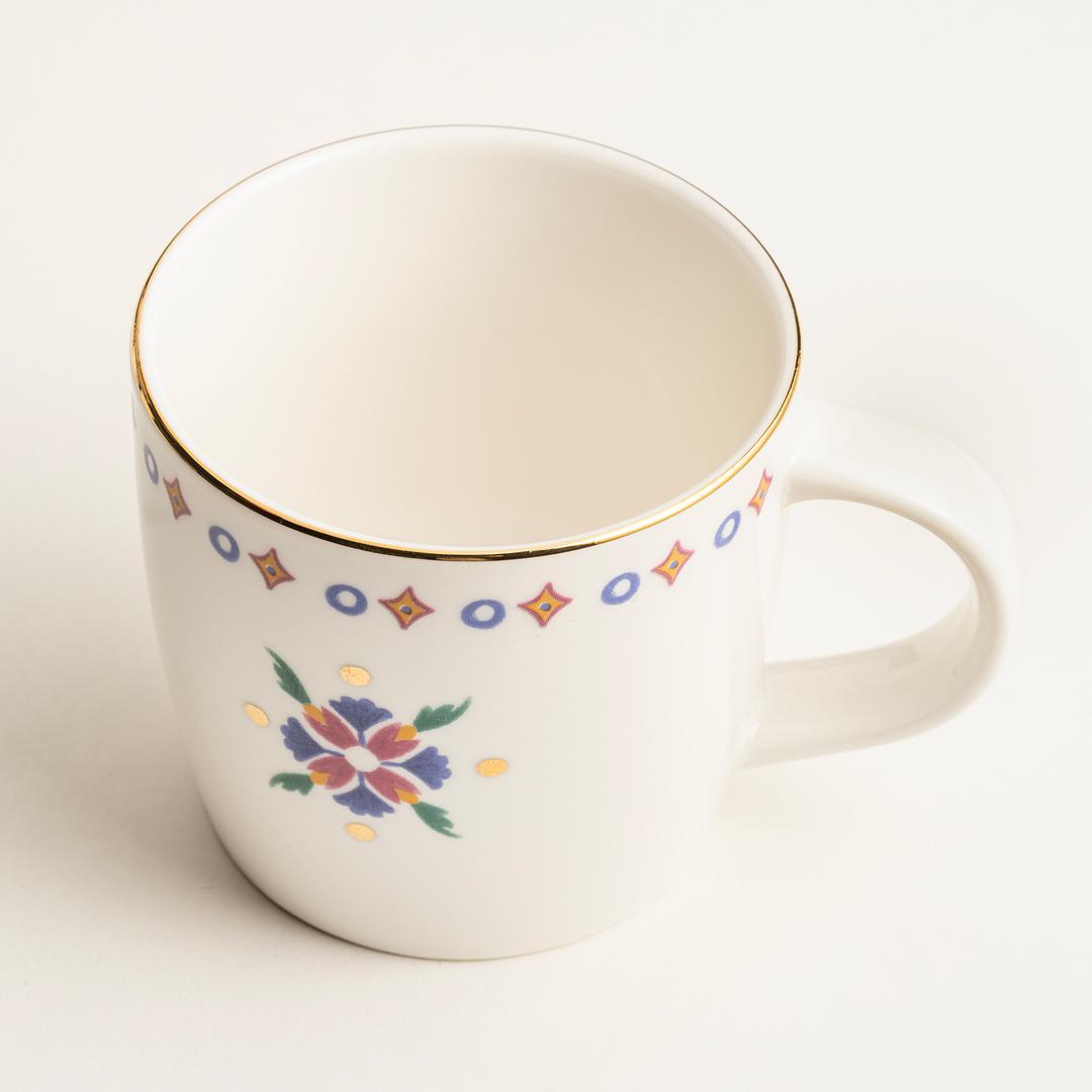 Gediz Porselen Kupa 350 Ml Renkli