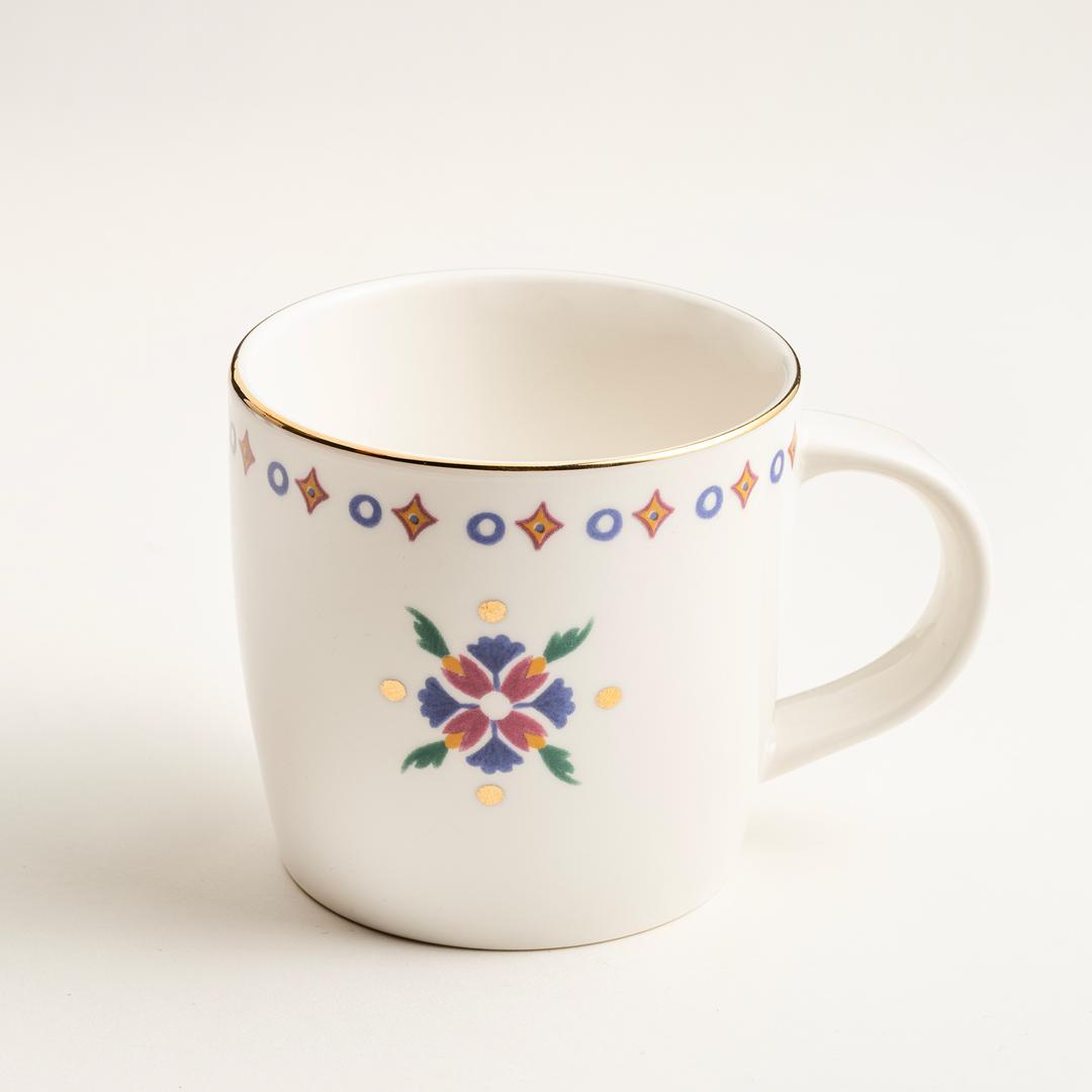 Gediz Porselen Kupa 350 Ml Renkli