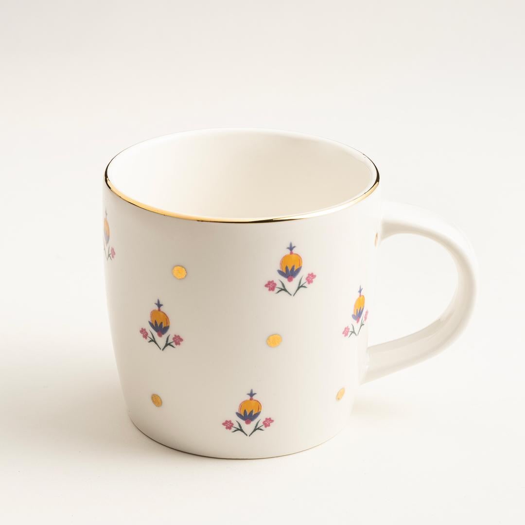 Gediz Porselen Kupa 350 Ml Renkli