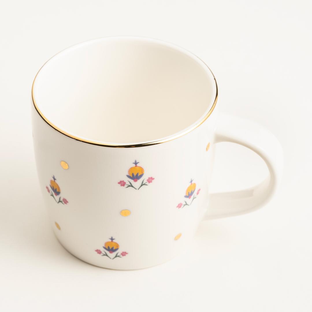 Gediz Porselen Kupa 350 Ml Renkli