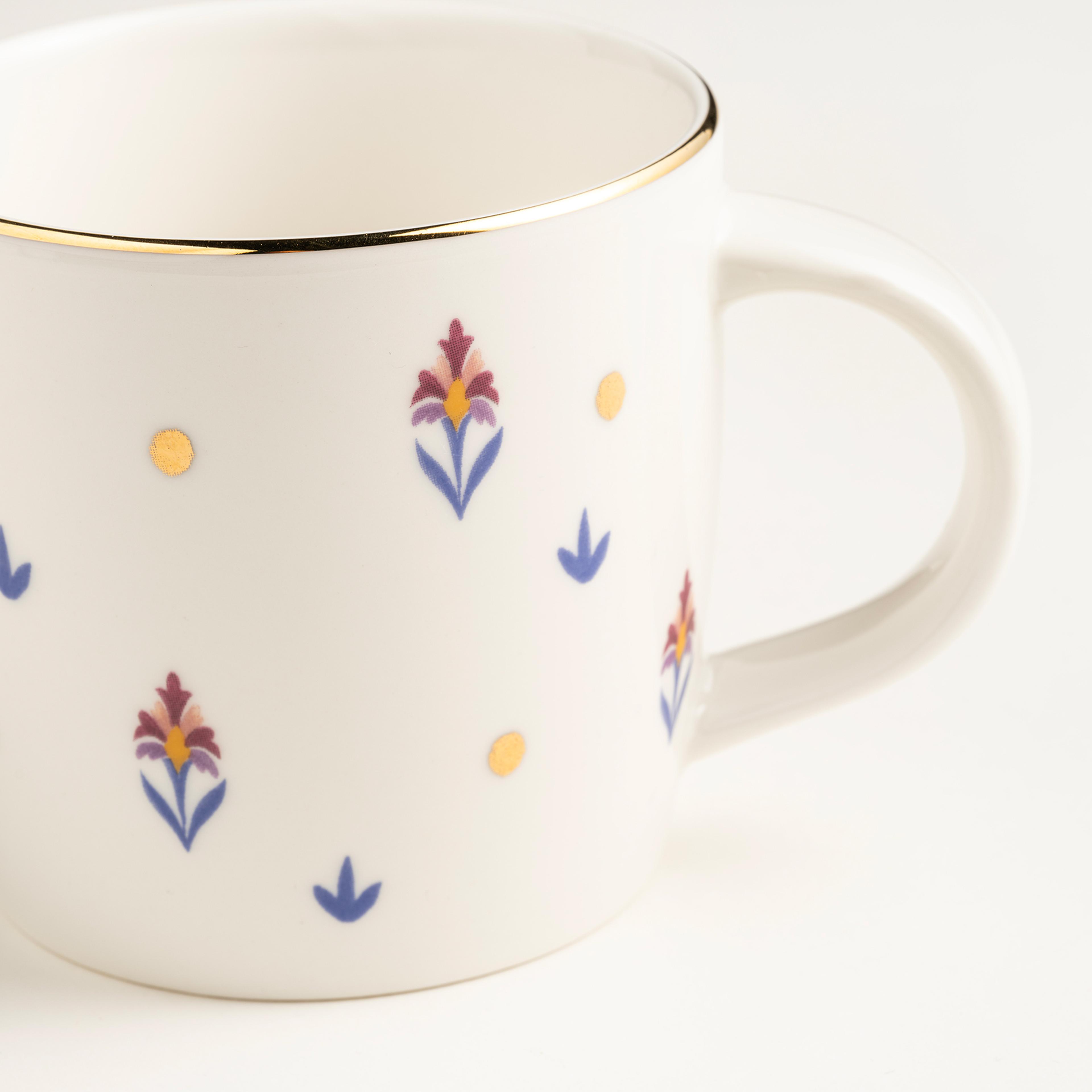 Gediz Porselen Kupa 350 Ml Renkli