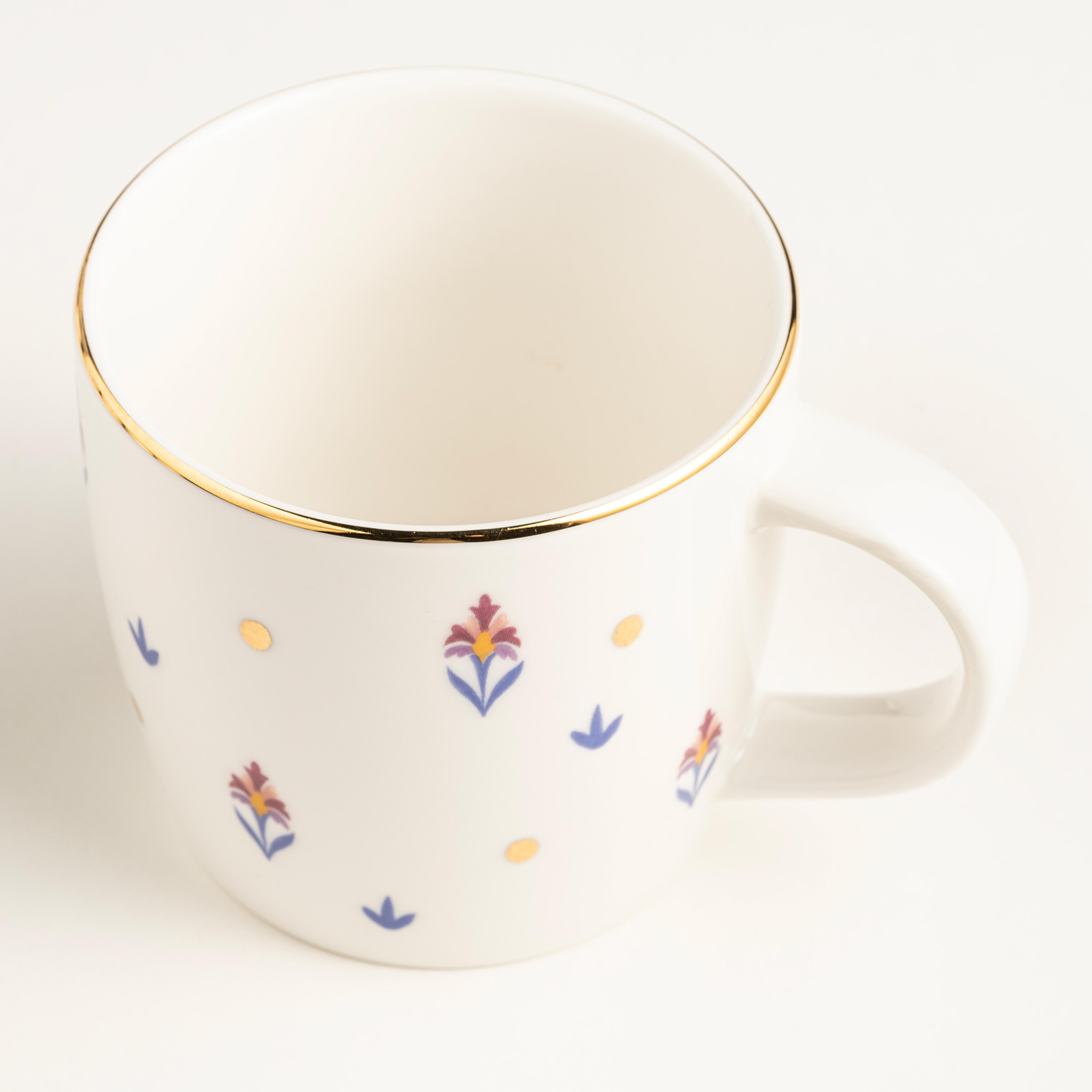 Gediz Porselen Kupa 350 Ml Renkli