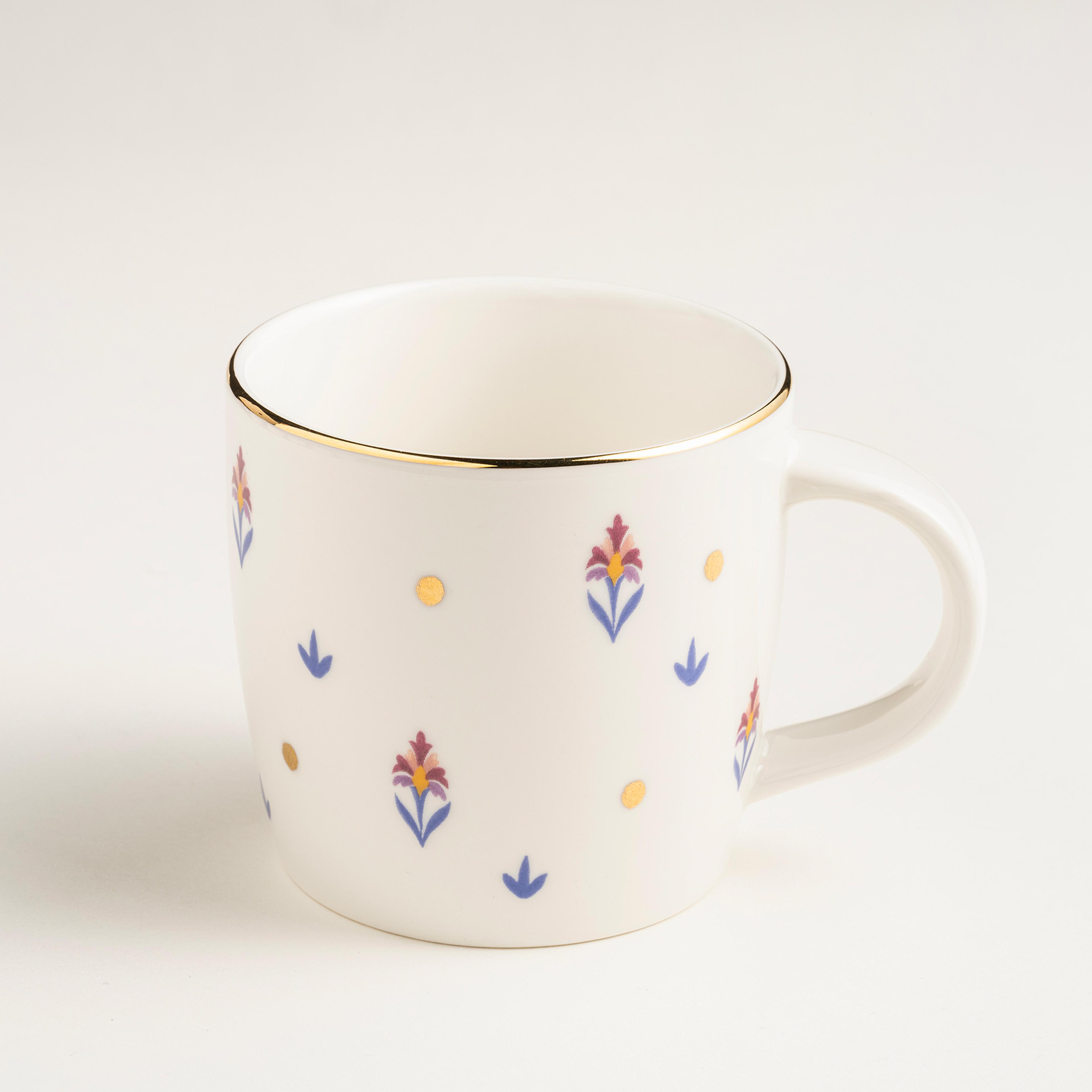 Gediz Porselen Kupa 350 Ml Renkli