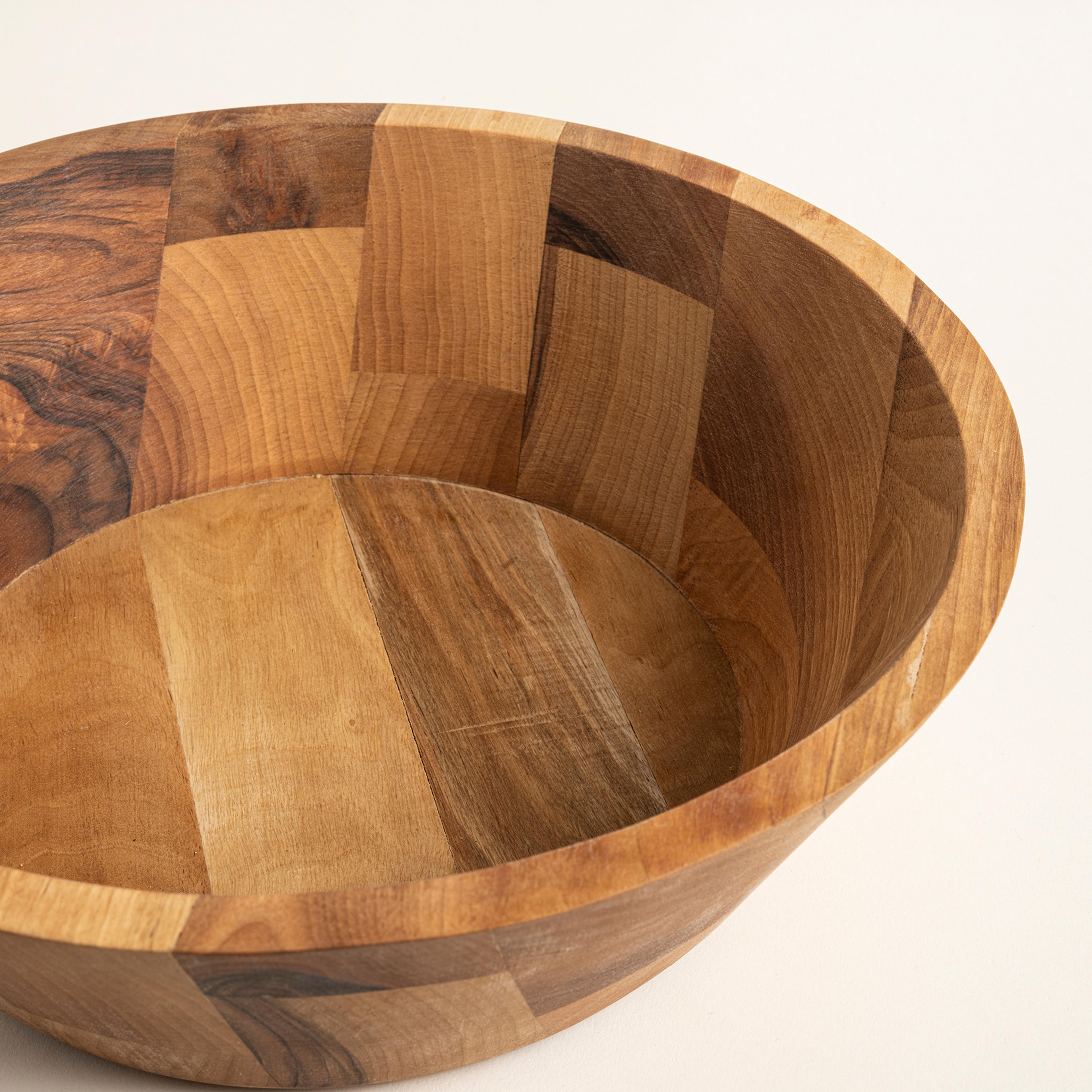 Balgat Ahşap Kase 30x30x9 Cm Natural