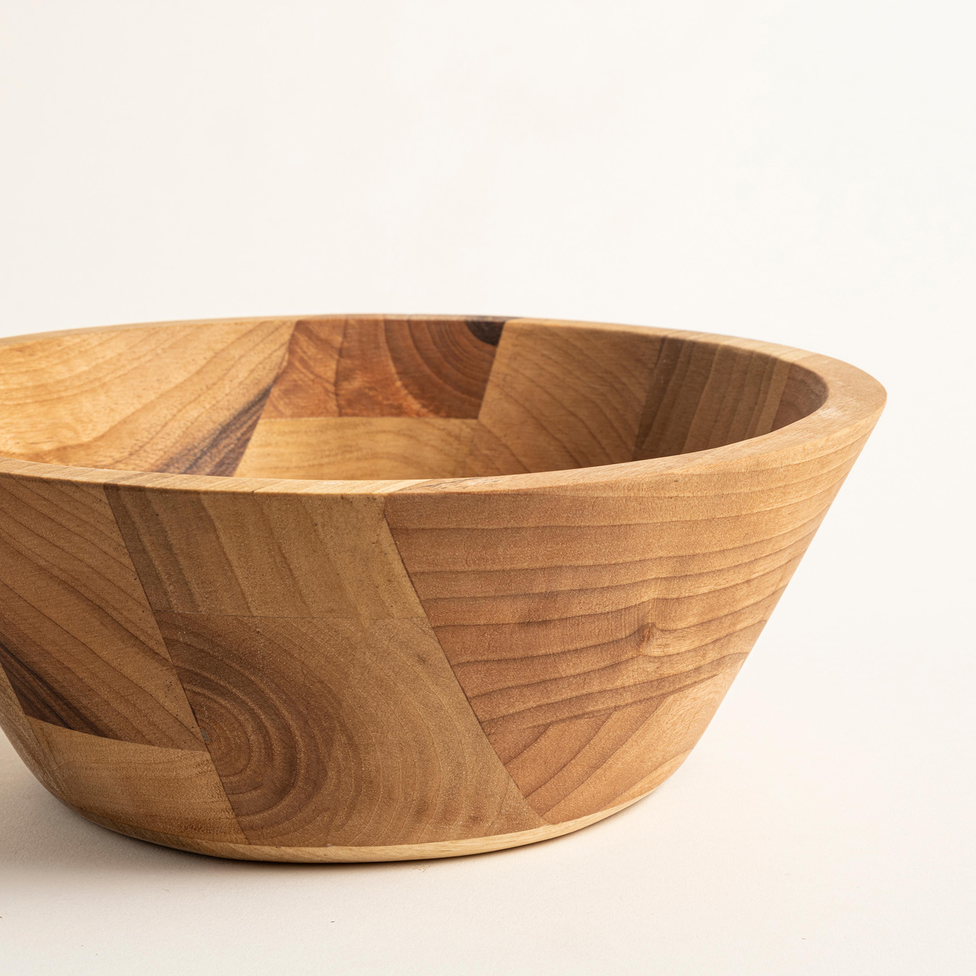 Balgat Ahşap Kase 23x23x9 Cm Natural