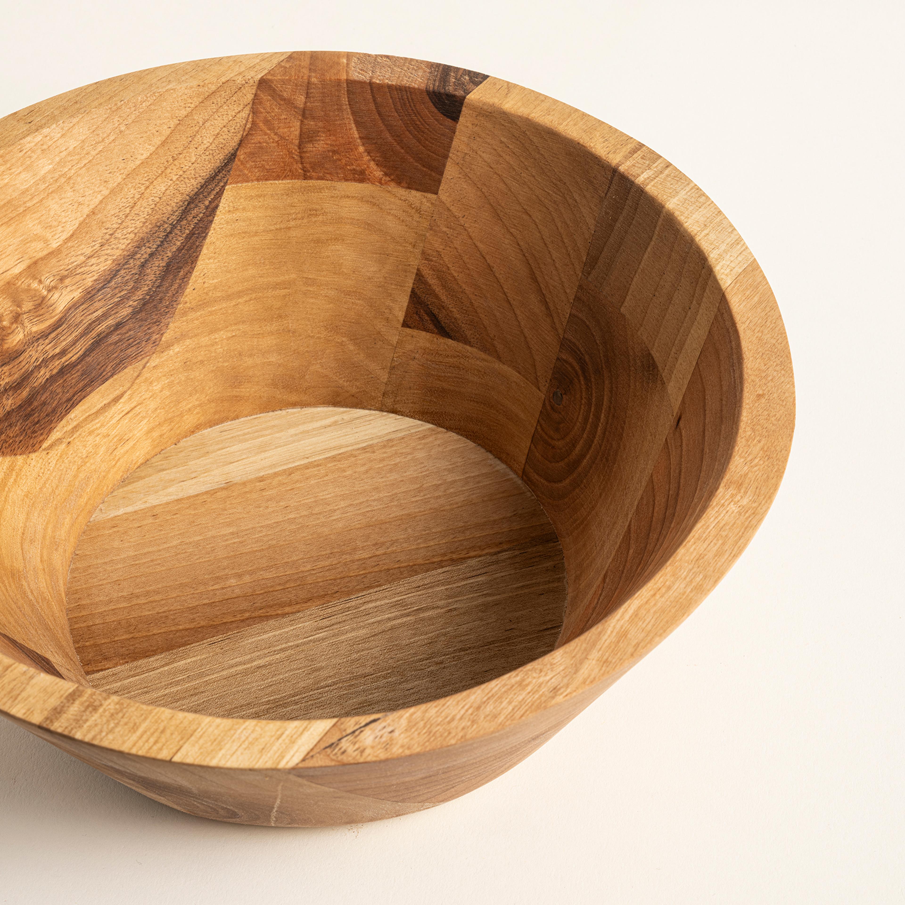 Balgat Ahşap Kase 26.5x26.5x9 Cm Natural