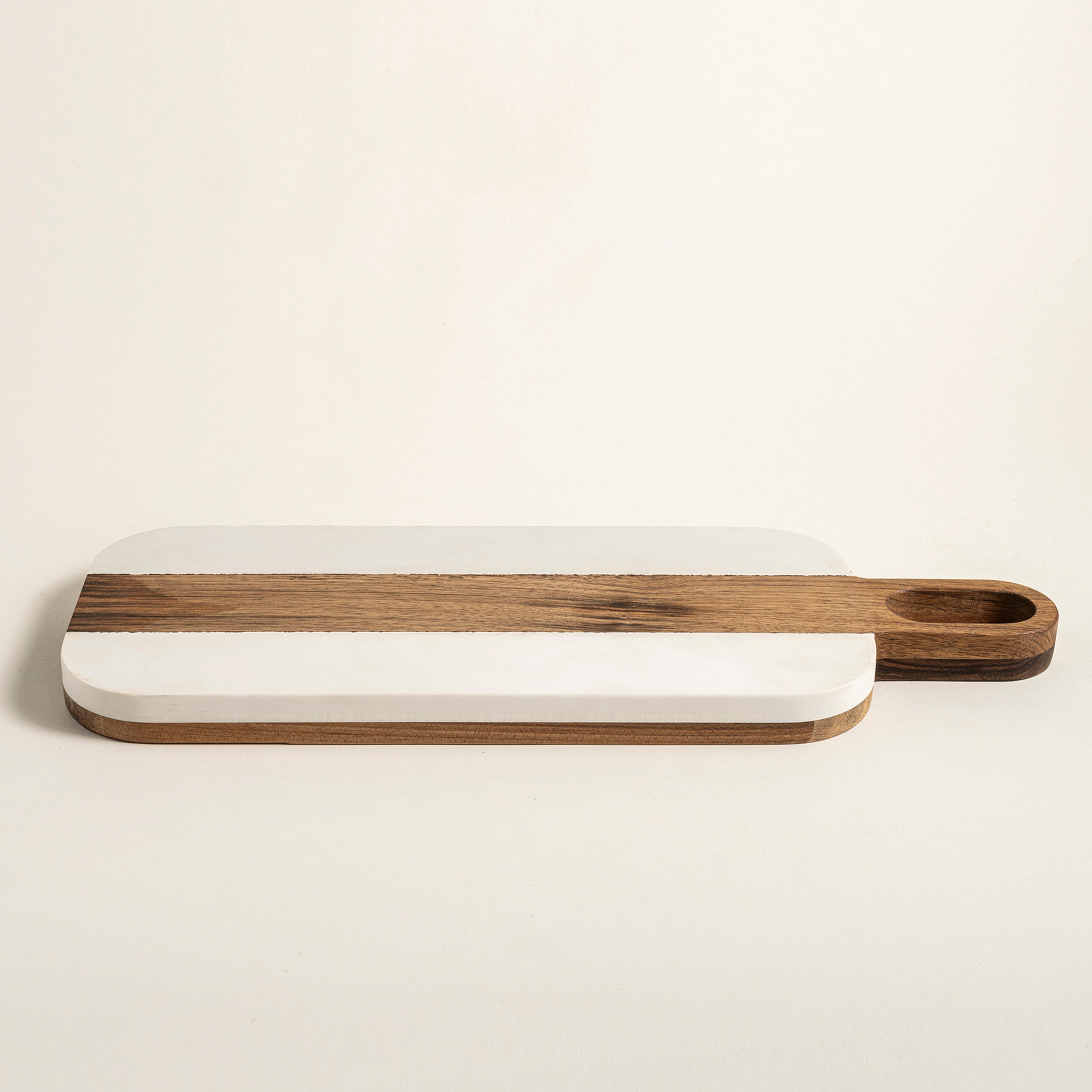 Balgat Ağaç - Koryan Sunum Tahtası 40x15 Cm Natural