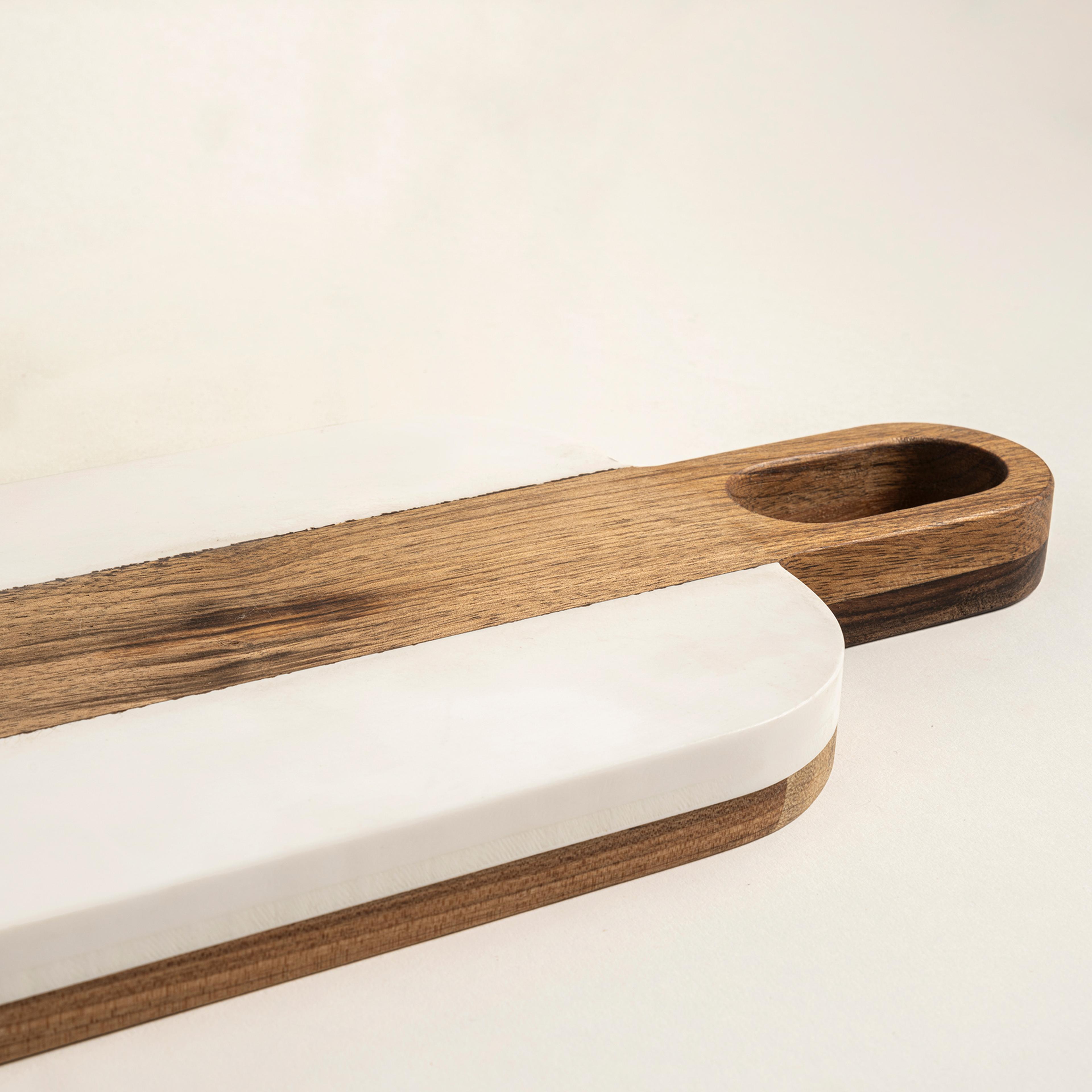 Balgat Ağaç - Koryan Sunum Tahtası 40x15 Cm Natural