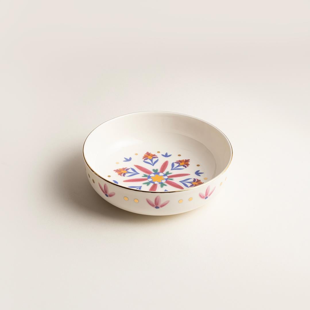 Gediz Porselen Kase 15 Cm Renkli