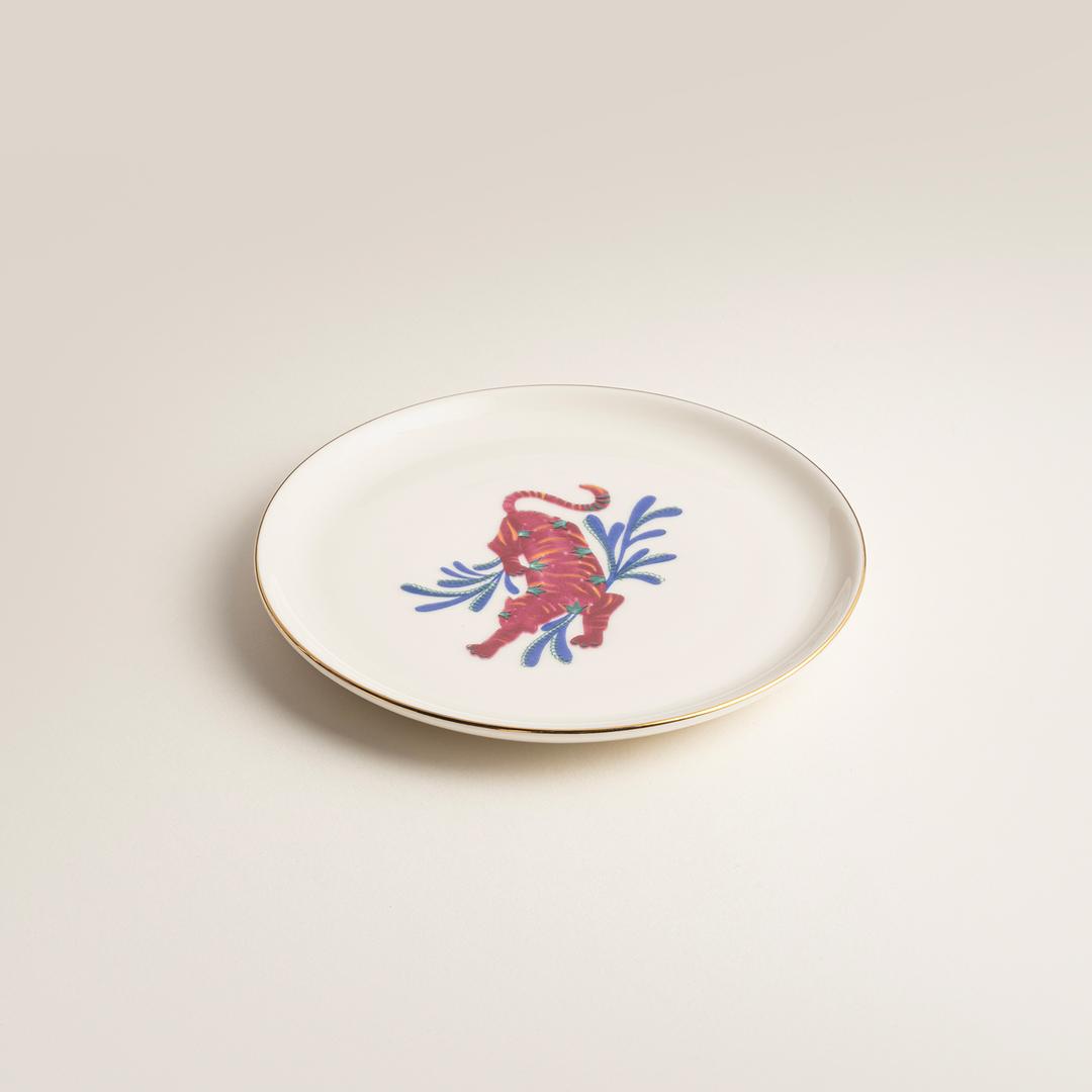 Gediz Porselen Tabak 15 Cm Renkli