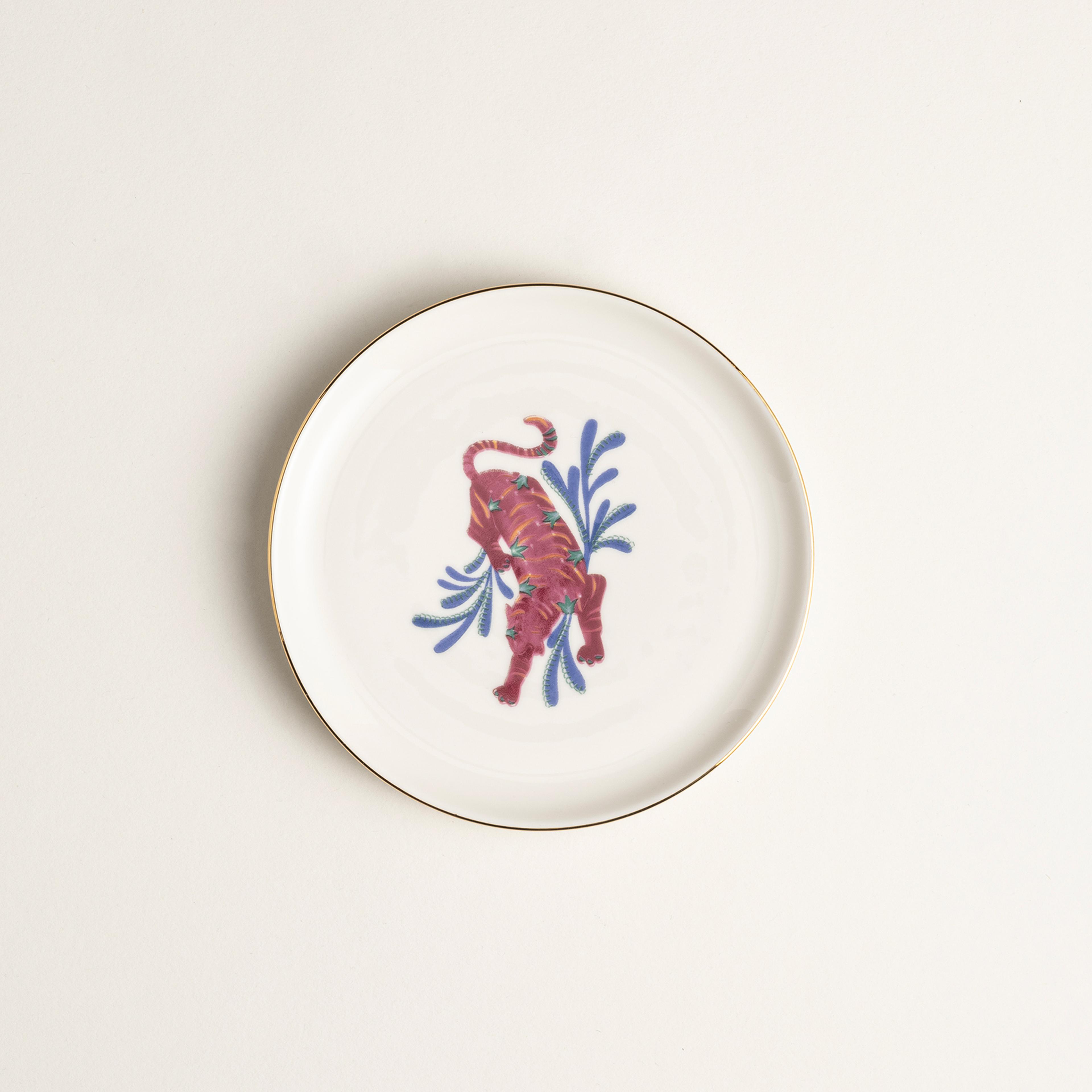 Gediz Porselen Tabak 15 Cm Renkli