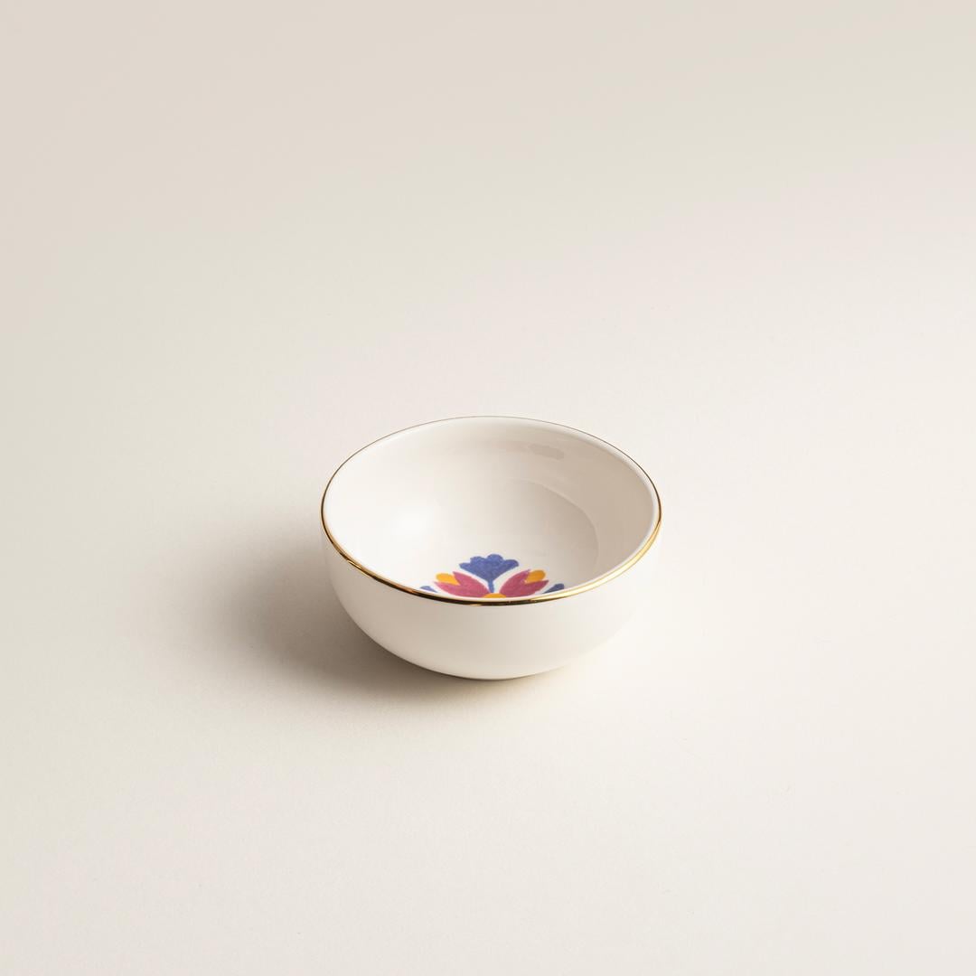 Gediz Porselen Kase 8 Cm Renkli