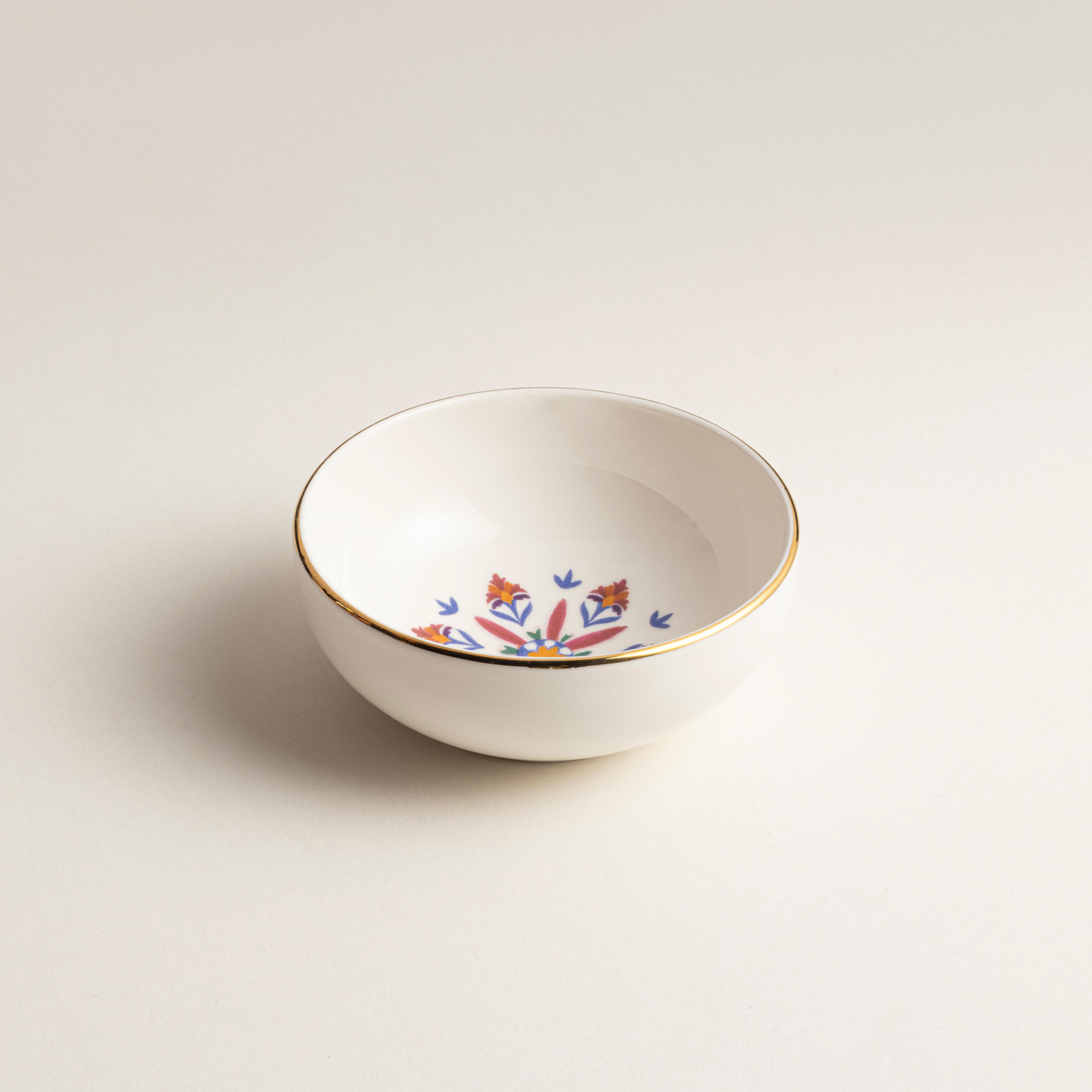 Gediz Porselen Kase 10 Cm Renkli