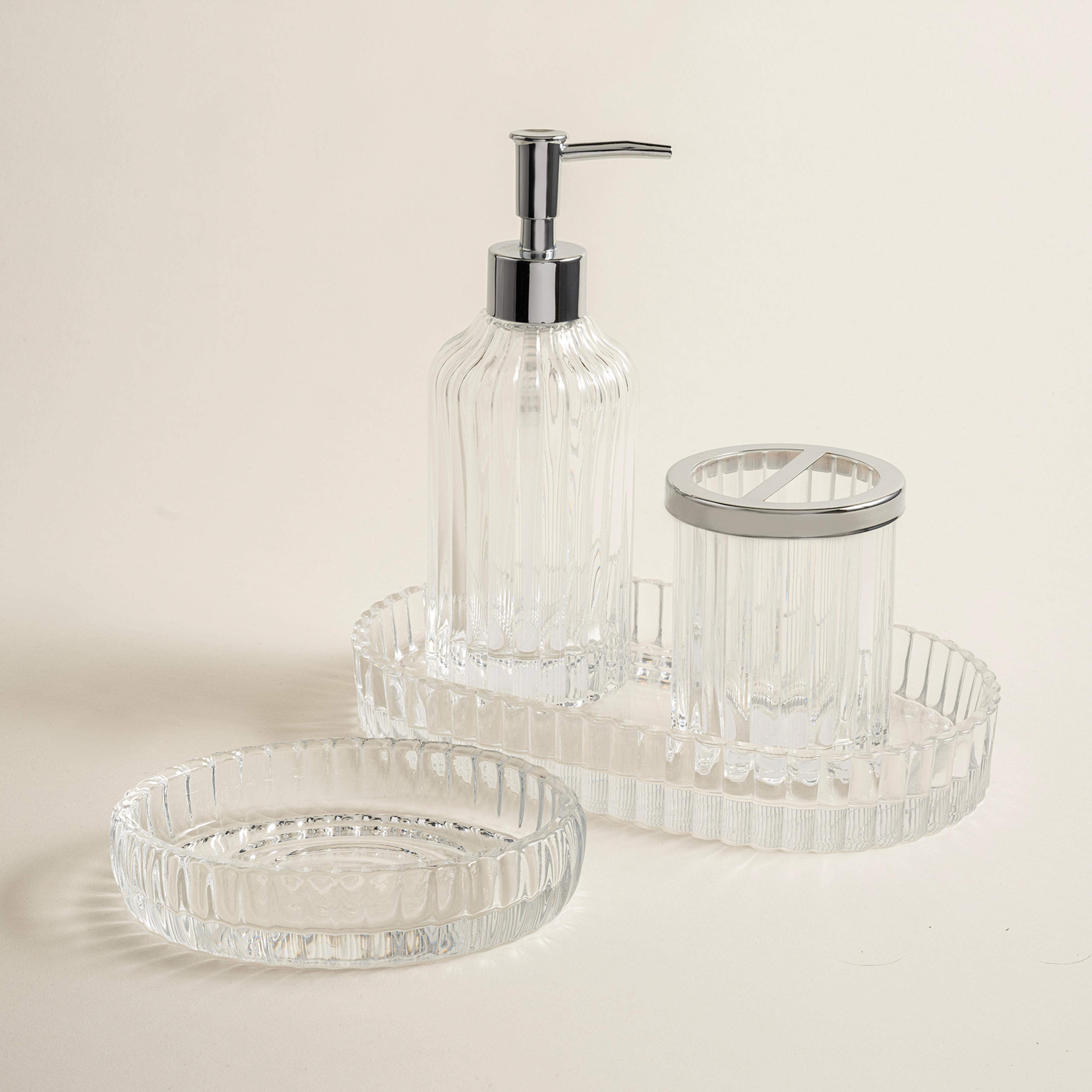 1 Cam Tepsi 22.6x12.8x3.3 Cm Şeffaf