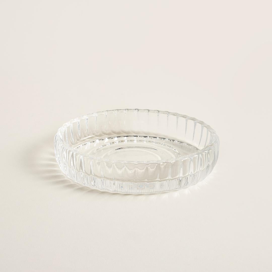 Wuyı Cam Katı Sabunluk 13.9x9.9x3 Cm Şeffaf