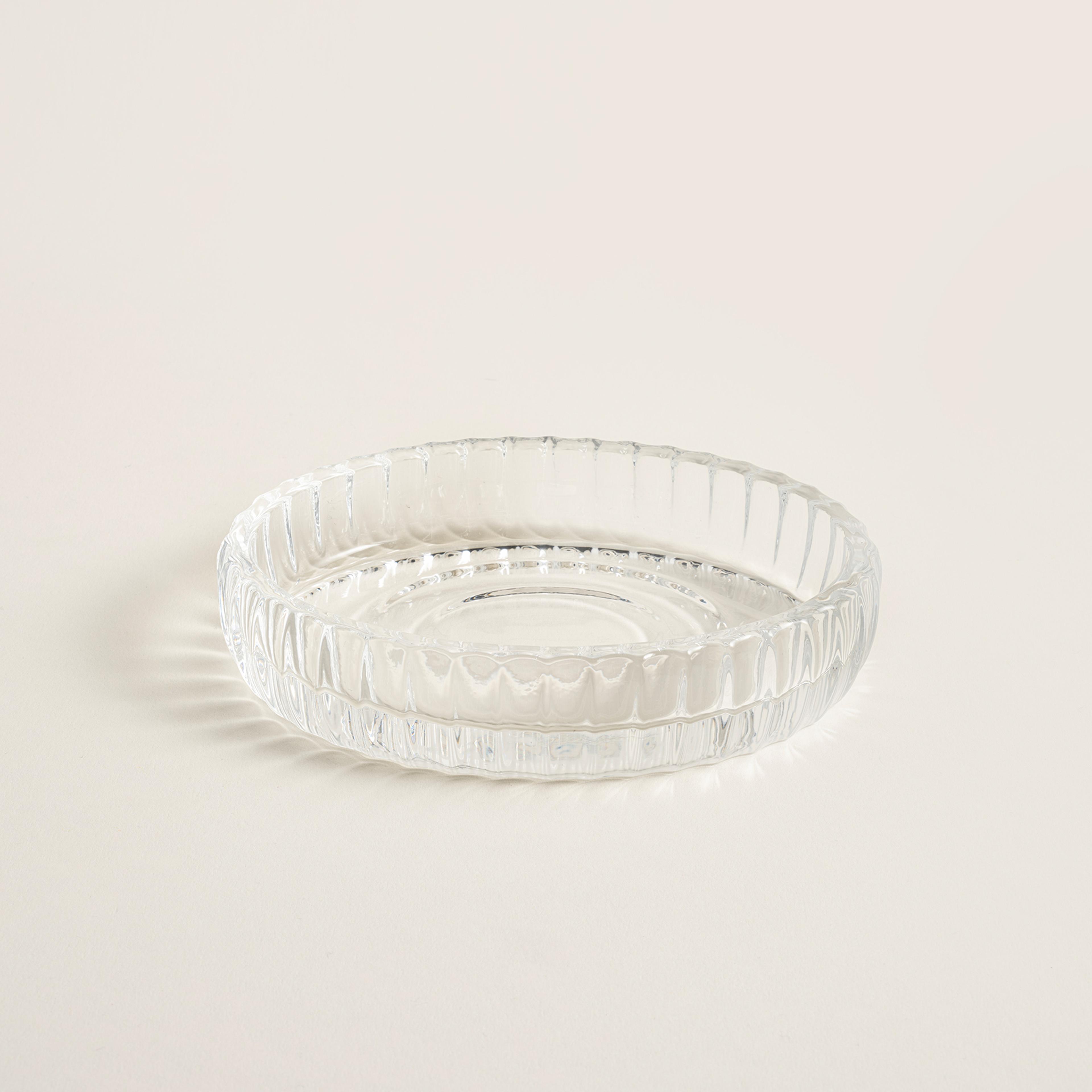 Wuyı Cam Katı Sabunluk 13.9x9.9x3 Cm Şeffaf