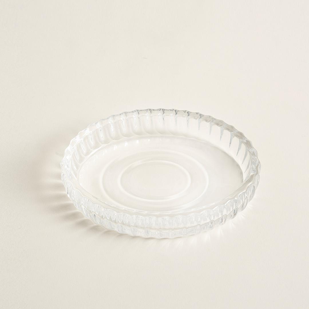 Wuyı Cam Katı Sabunluk 13.9x9.9x3 Cm Şeffaf