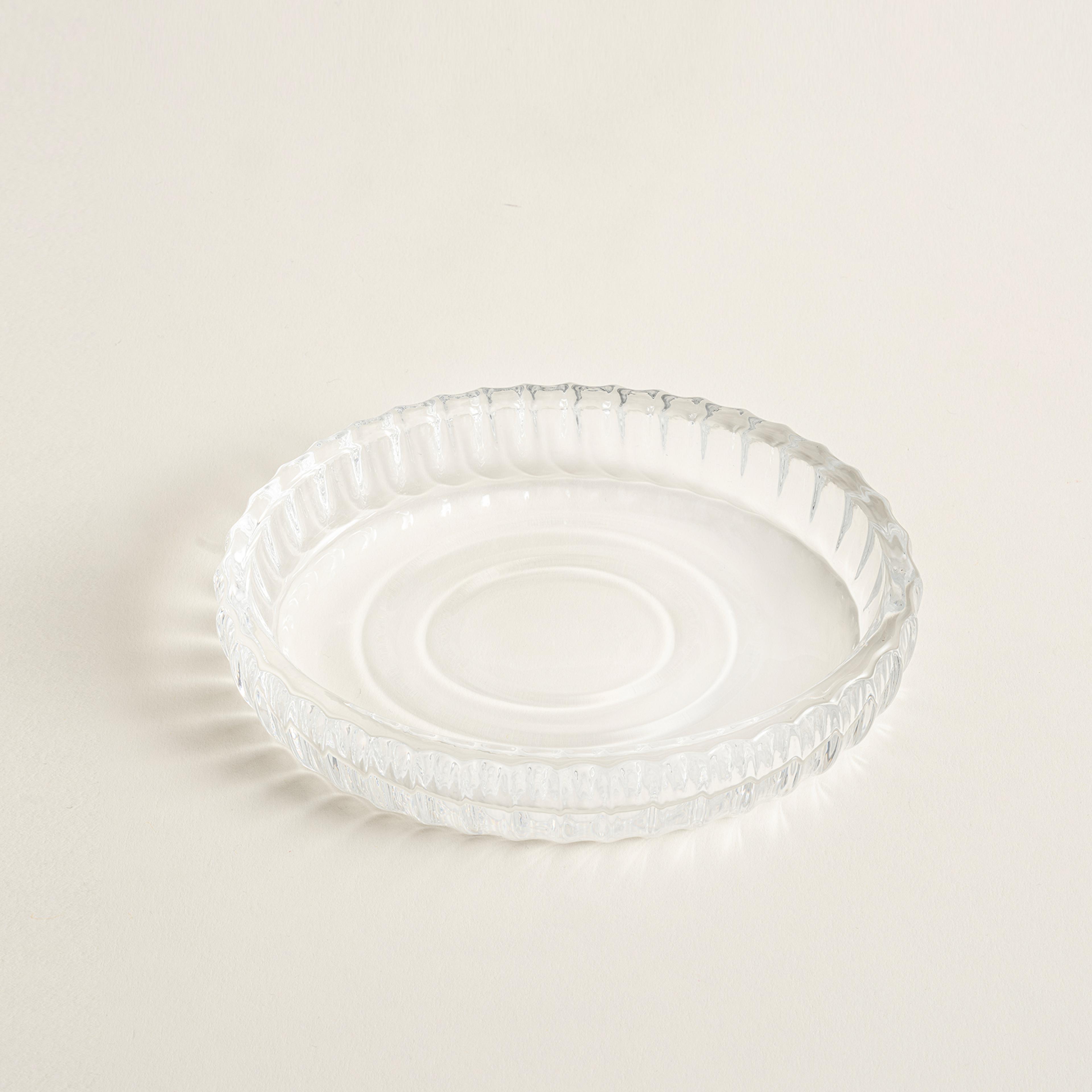 Wuyı Cam Katı Sabunluk 13.9x9.9x3 Cm Şeffaf