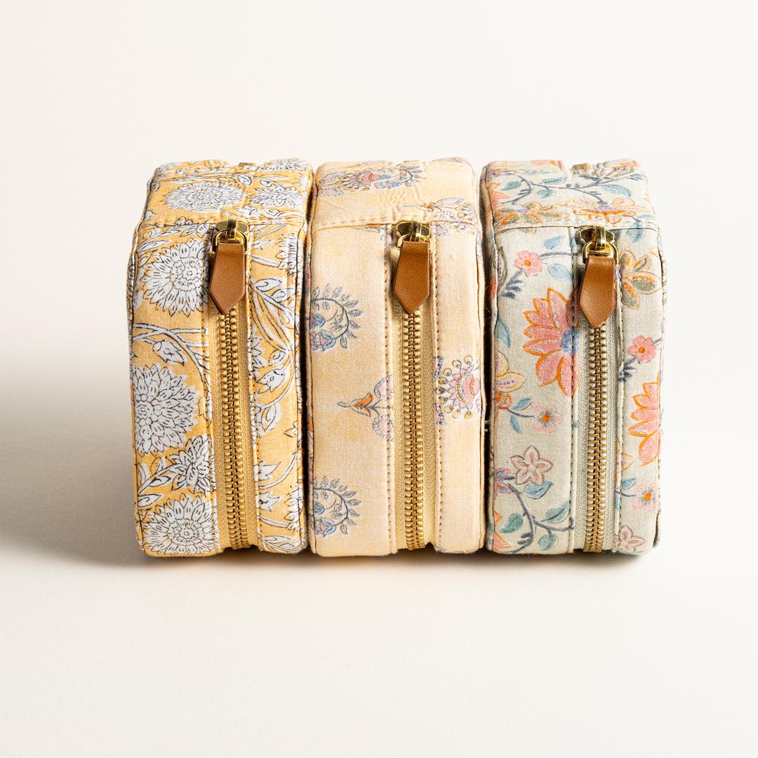 Noıda Baskılı Dekoratif Kutu 12.10x12.10 Cm Yeşil