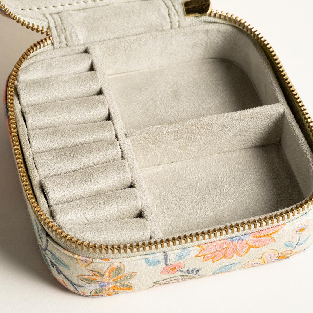 Noıda Baskılı Dekoratif Kutu 12.10x12.10 Cm Yeşil