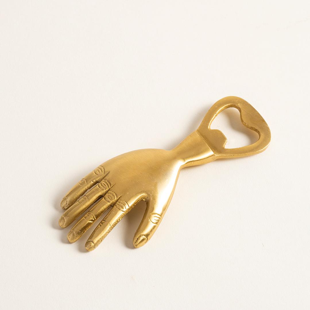 Lotus Pirinç Dekoratif Obje 12.5x5 Cm Gold