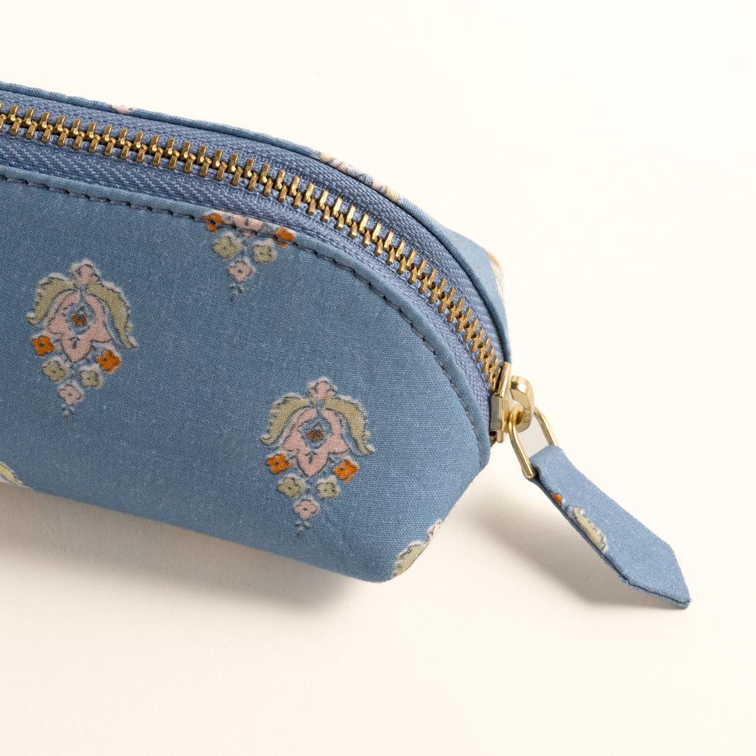 Noıda Baskılı Pamuk Kalemlik 21.00x6.10 Cm Mavi