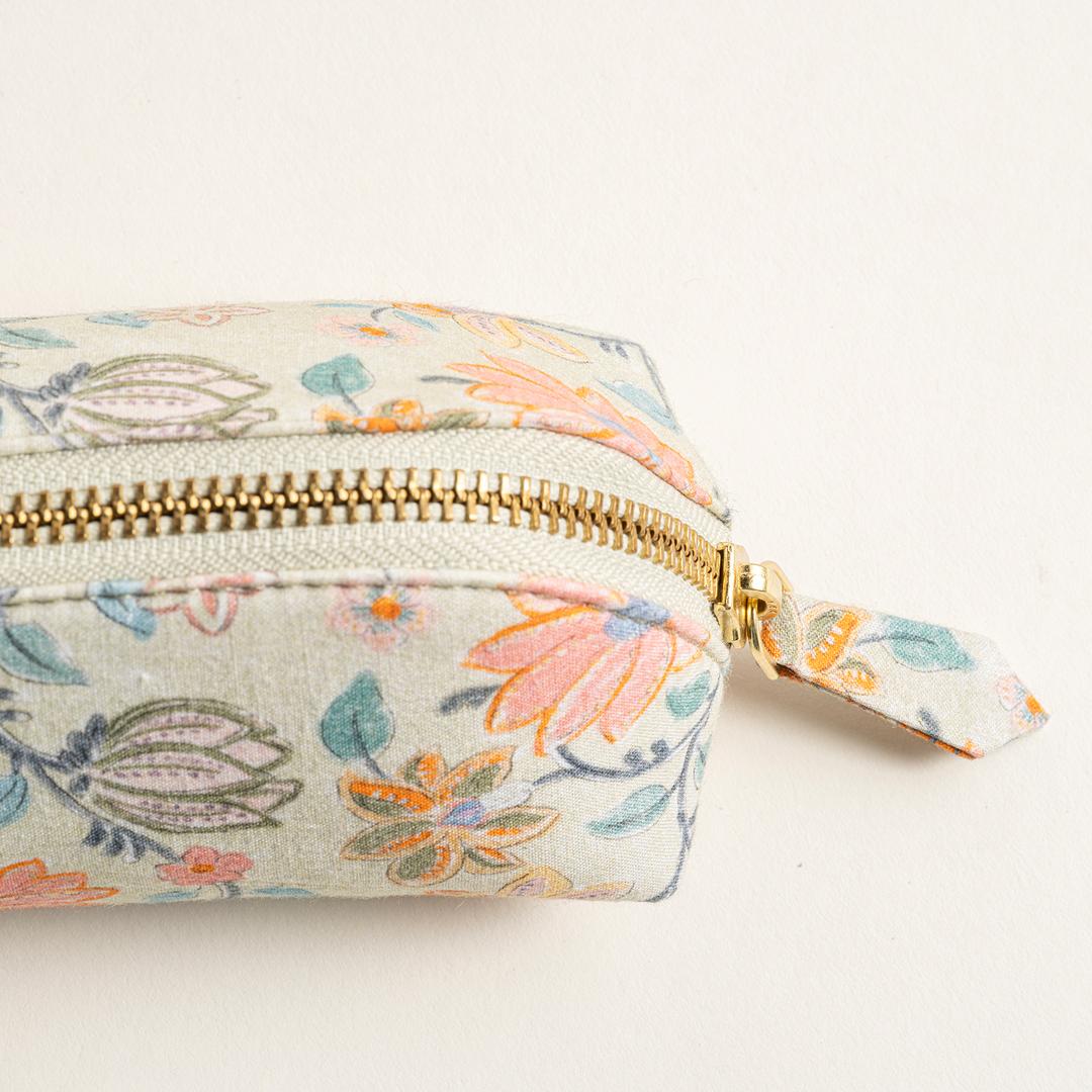 Noıda Baskılı Pamuk Kalemlik 21.00x6.10 Cm Yeşil