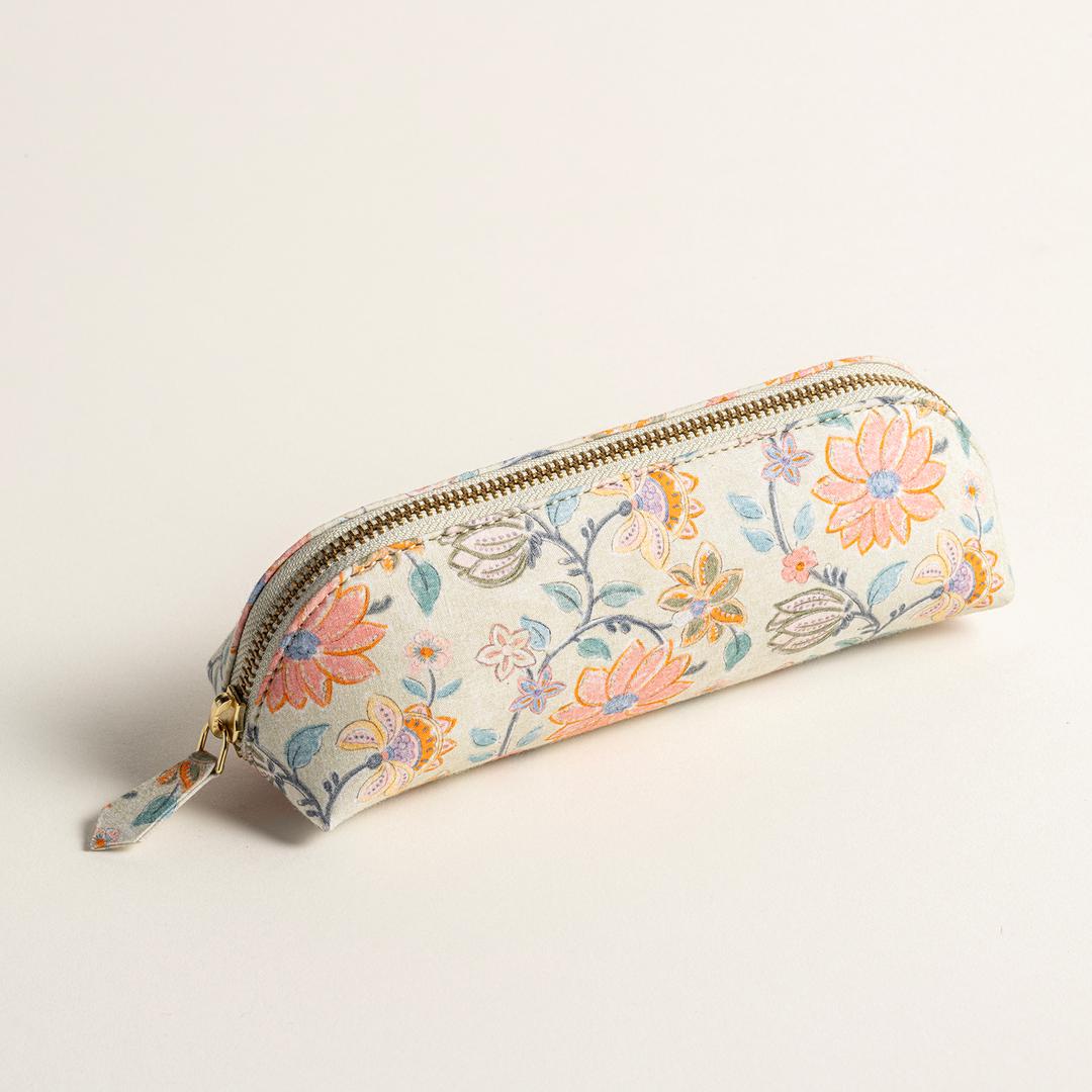 Noıda Baskılı Pamuk Kalemlik 21.00x6.10 Cm Yeşil