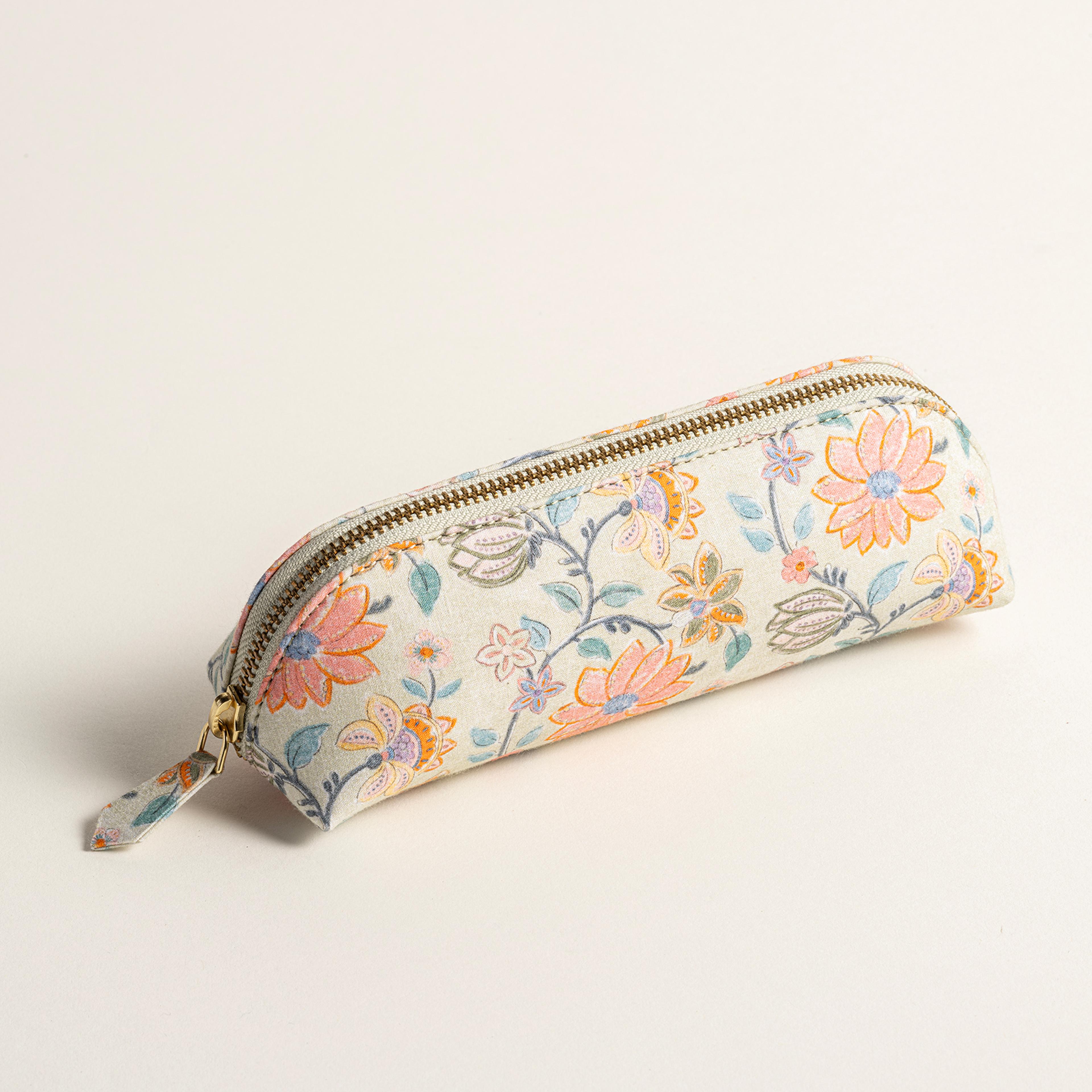 Noıda Baskılı Pamuk Kalemlik 21.00x6.10 Cm Yeşil