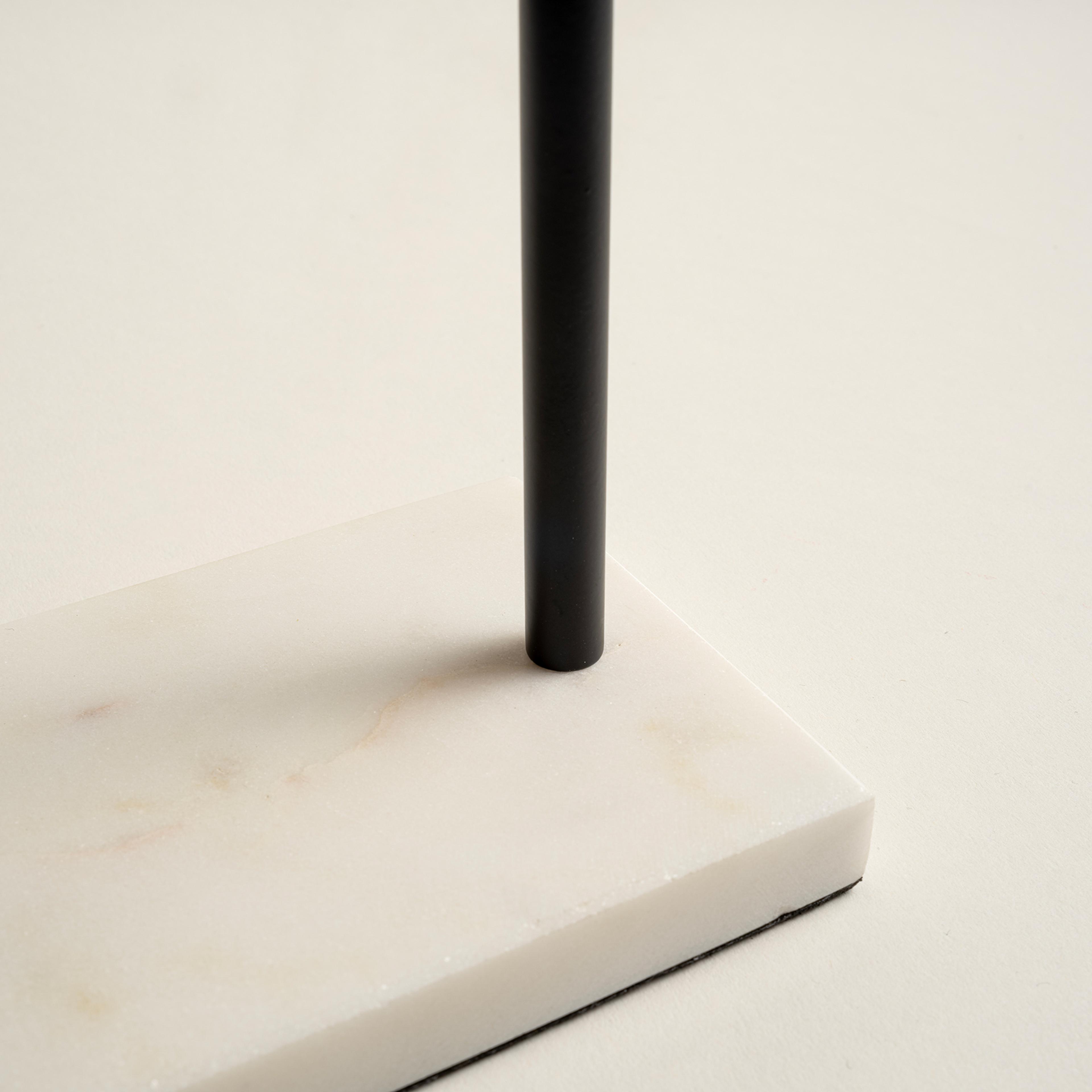 Rampur Çelik / Mermer Bar Aksesuarları 9x16x25 Cm Siyah