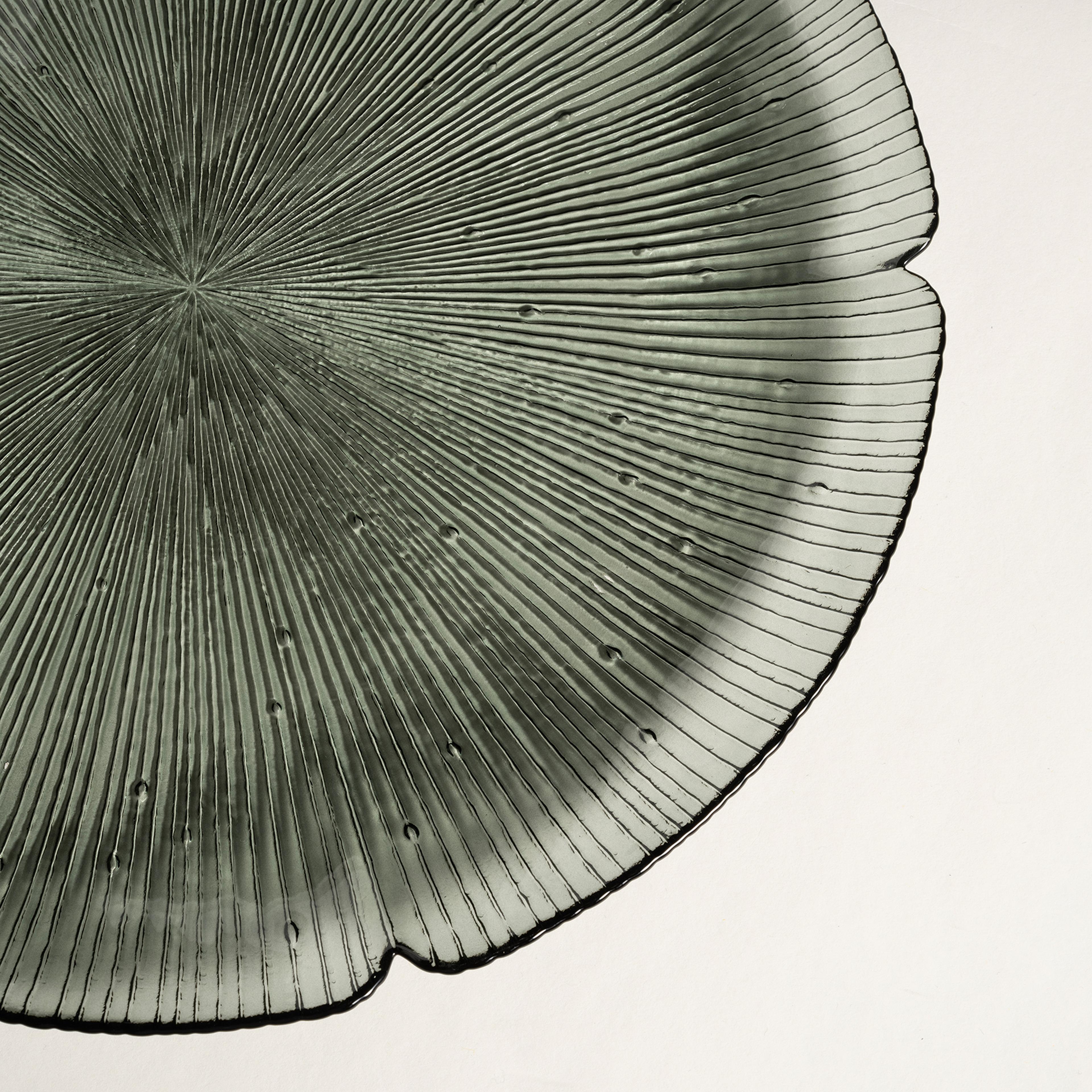 Balat Cam Supla 33x33x2,5 Cm Yeşil