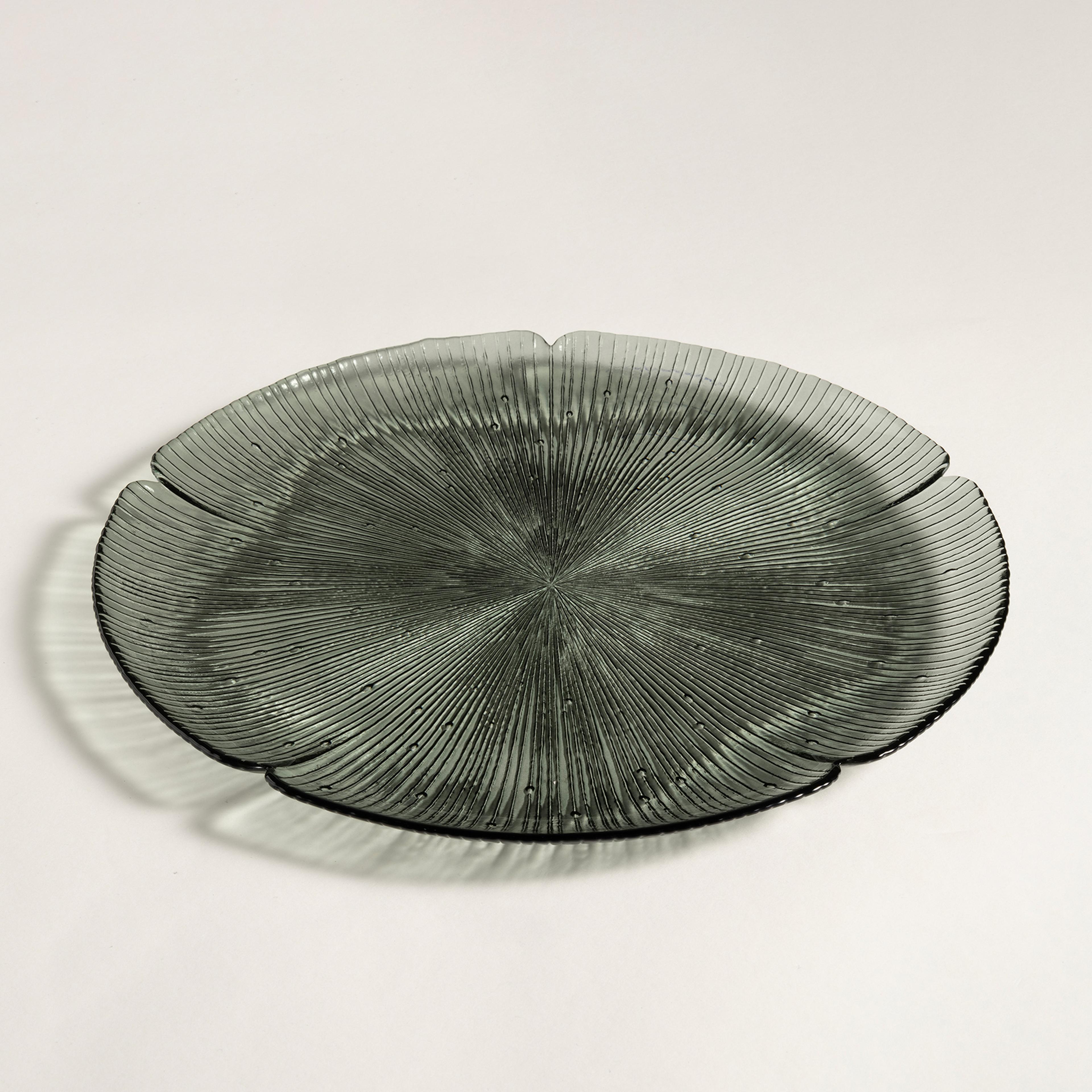 Balat Cam Supla 33x33x2,5 Cm Yeşil