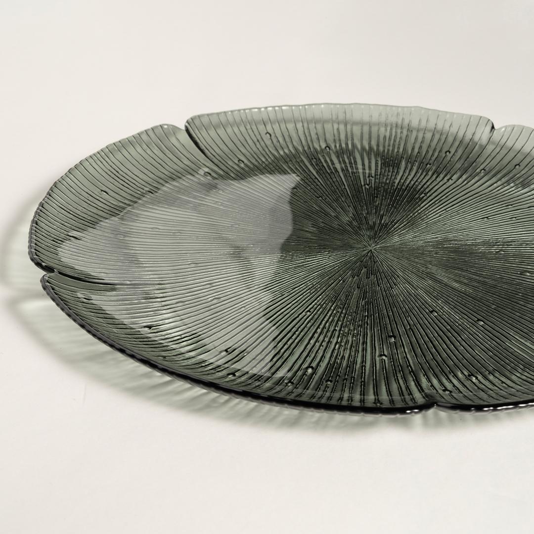 Balat Cam Supla 33x33x2,5 Cm Yeşil