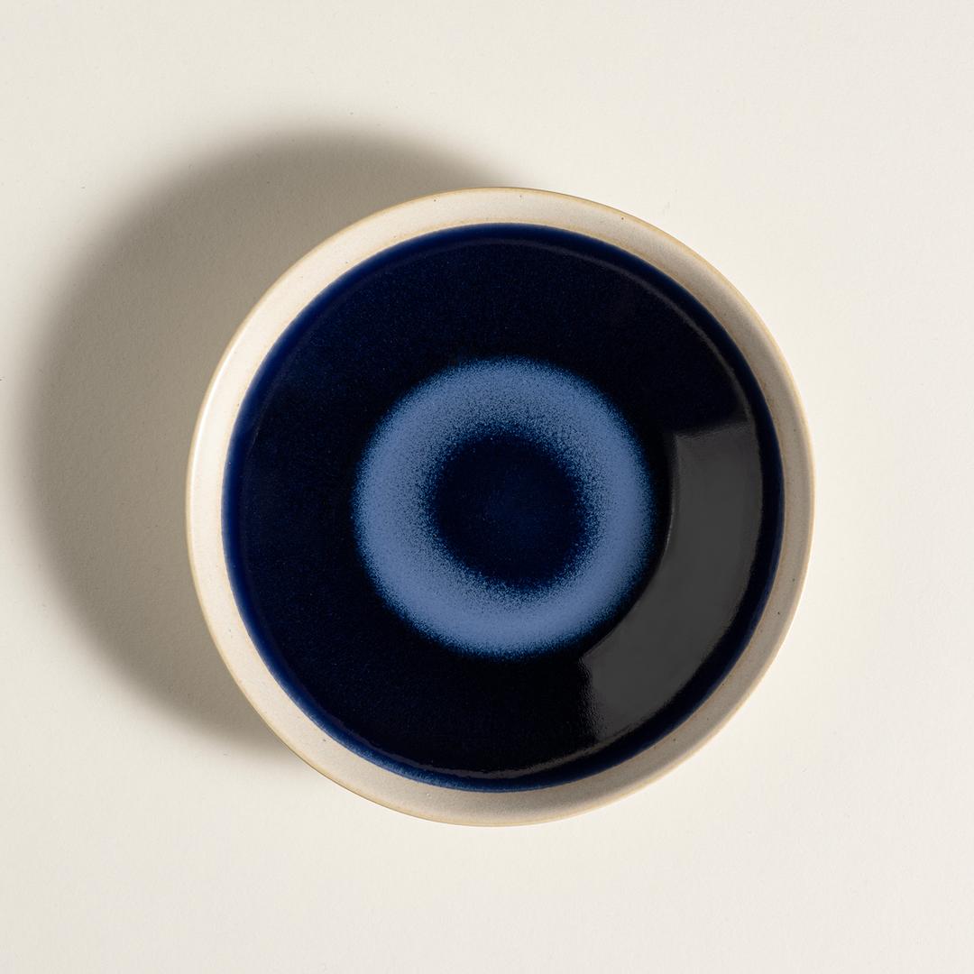 Leırıa Stoneware Çukur Tabak 20 Cm Mavi