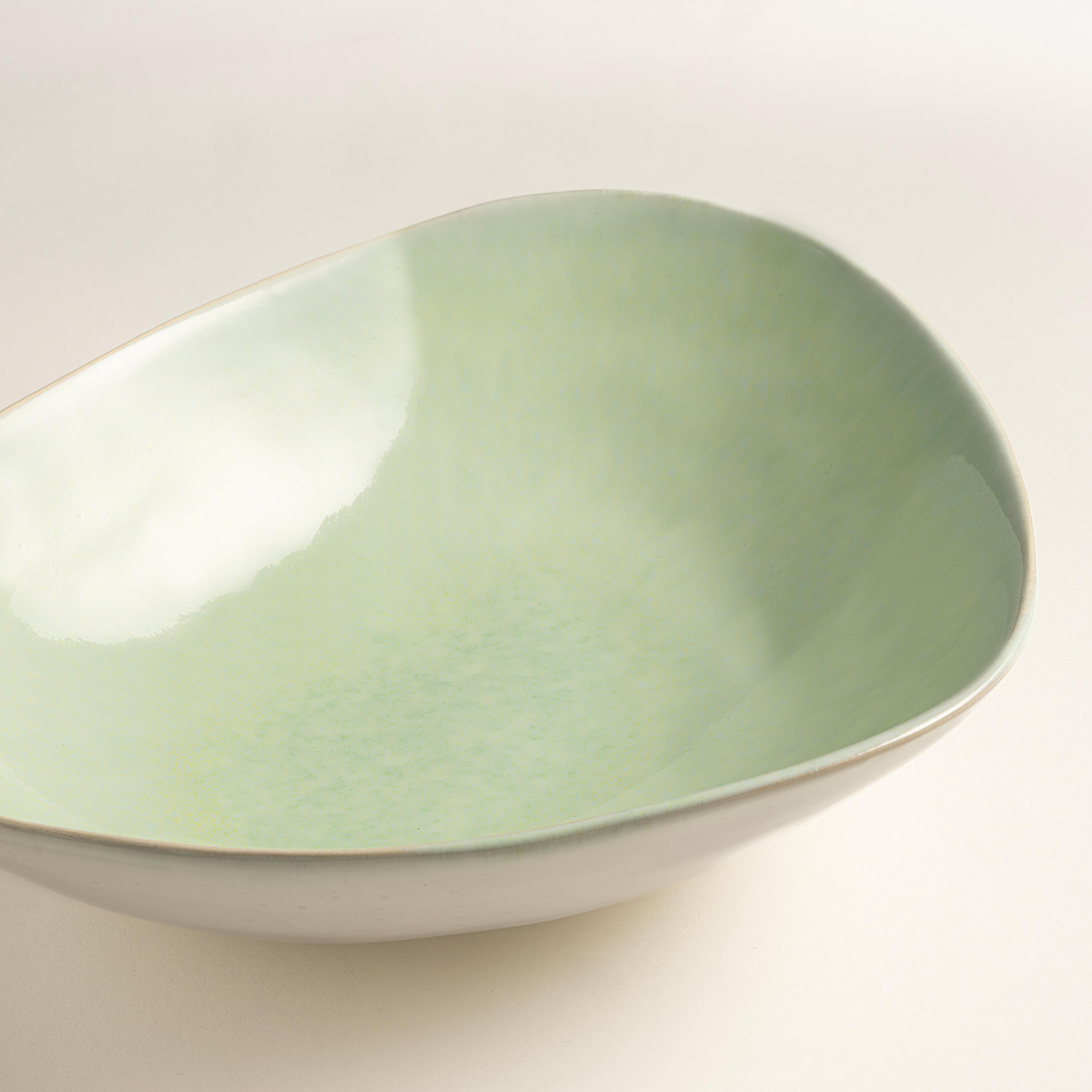 Fonte Stoneware Salata Kasesi 27x21.5x7 Cm Yeşil